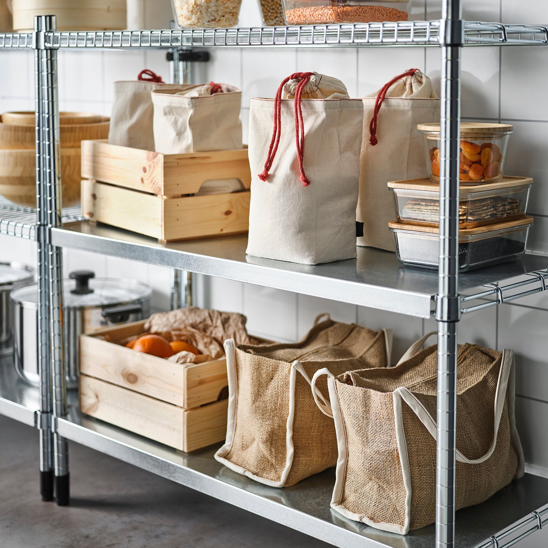 GULLRISMOTT, food storage bag for dry goods/2 piece, 3.3 l, 405.818.03