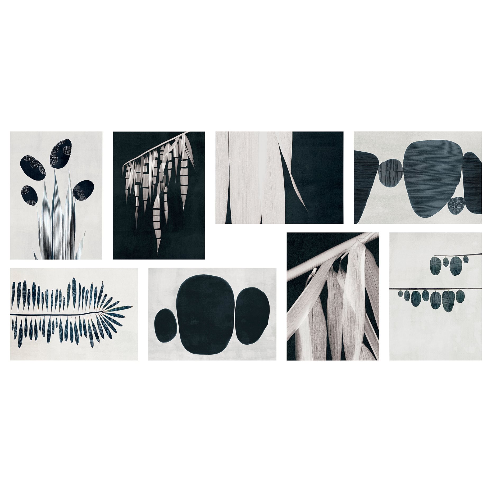 VÄXBO, καλλιτεχνική κάρτα/αφηρημένα σχήματα, 8 τεμ. 13x18 cm, 405.835.76