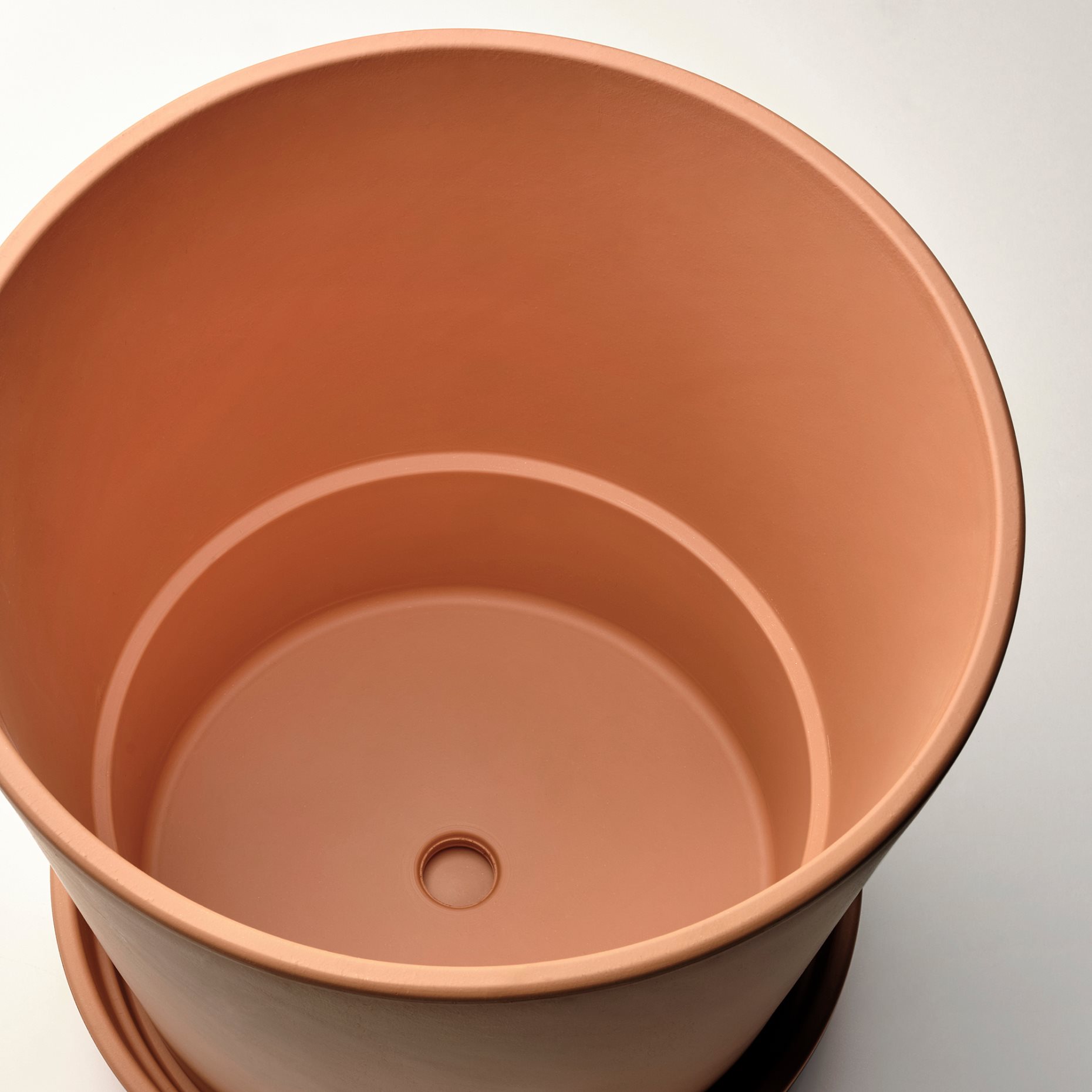 BRUNBÄR, plant pot with saucer outdoor, 32 cm, 405.847.69
