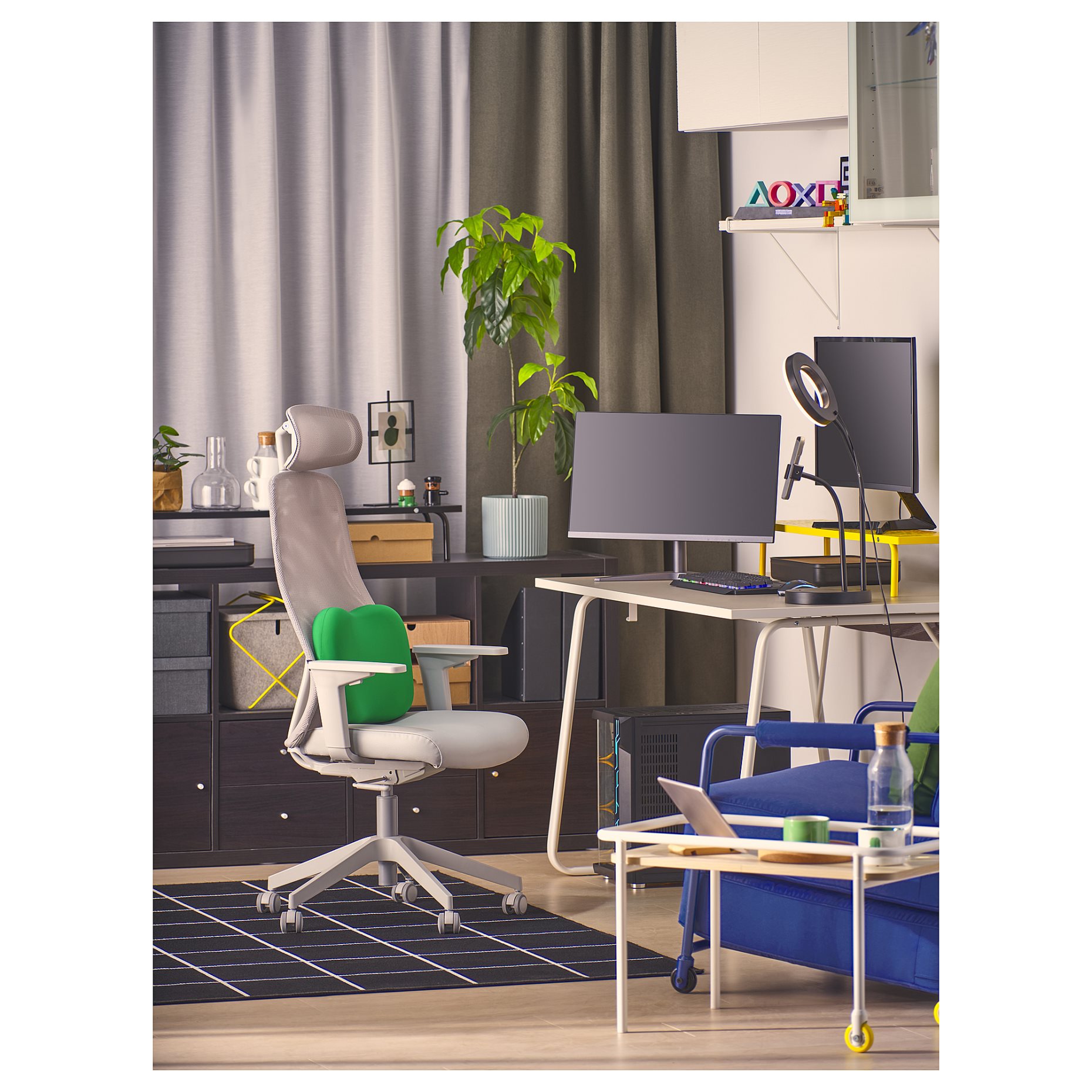 LÅNESPELARE, βάση οθόνης, 97x19 cm, 405.862.64