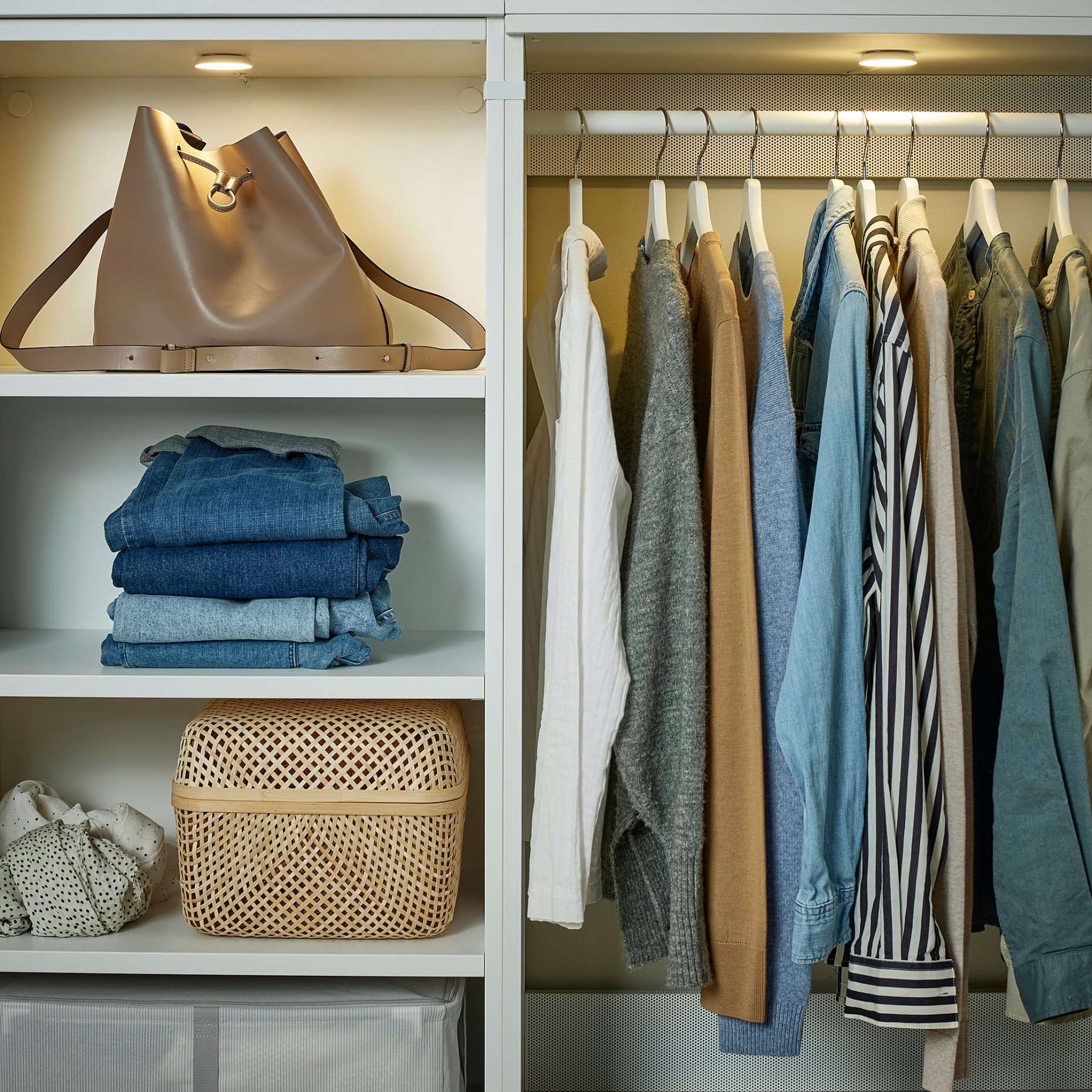 STRIMSAV, spotlight with built-in LED light source, 405.895.78