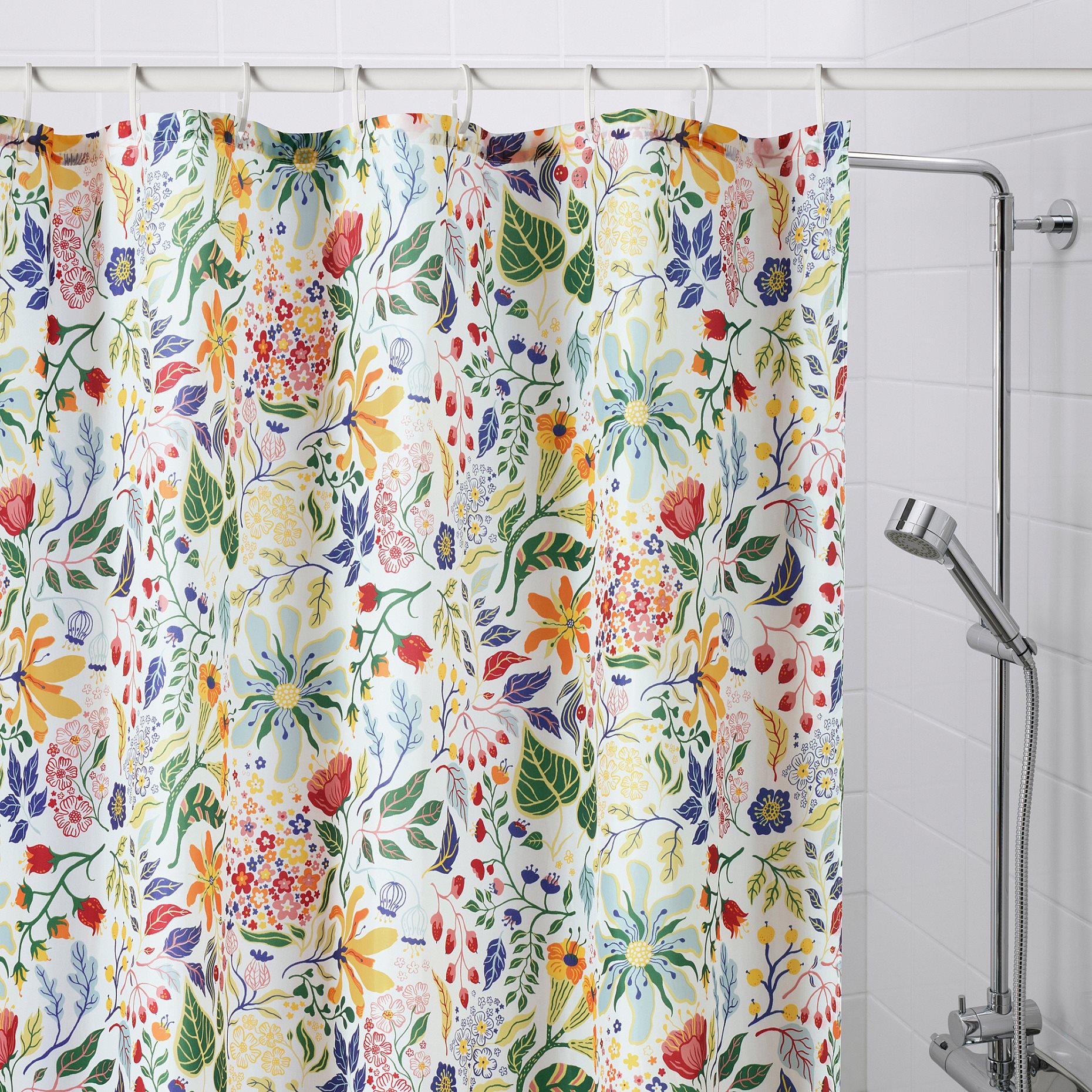 STRANDLUMMER, shower curtain, 180x200 cm, 405.911.47