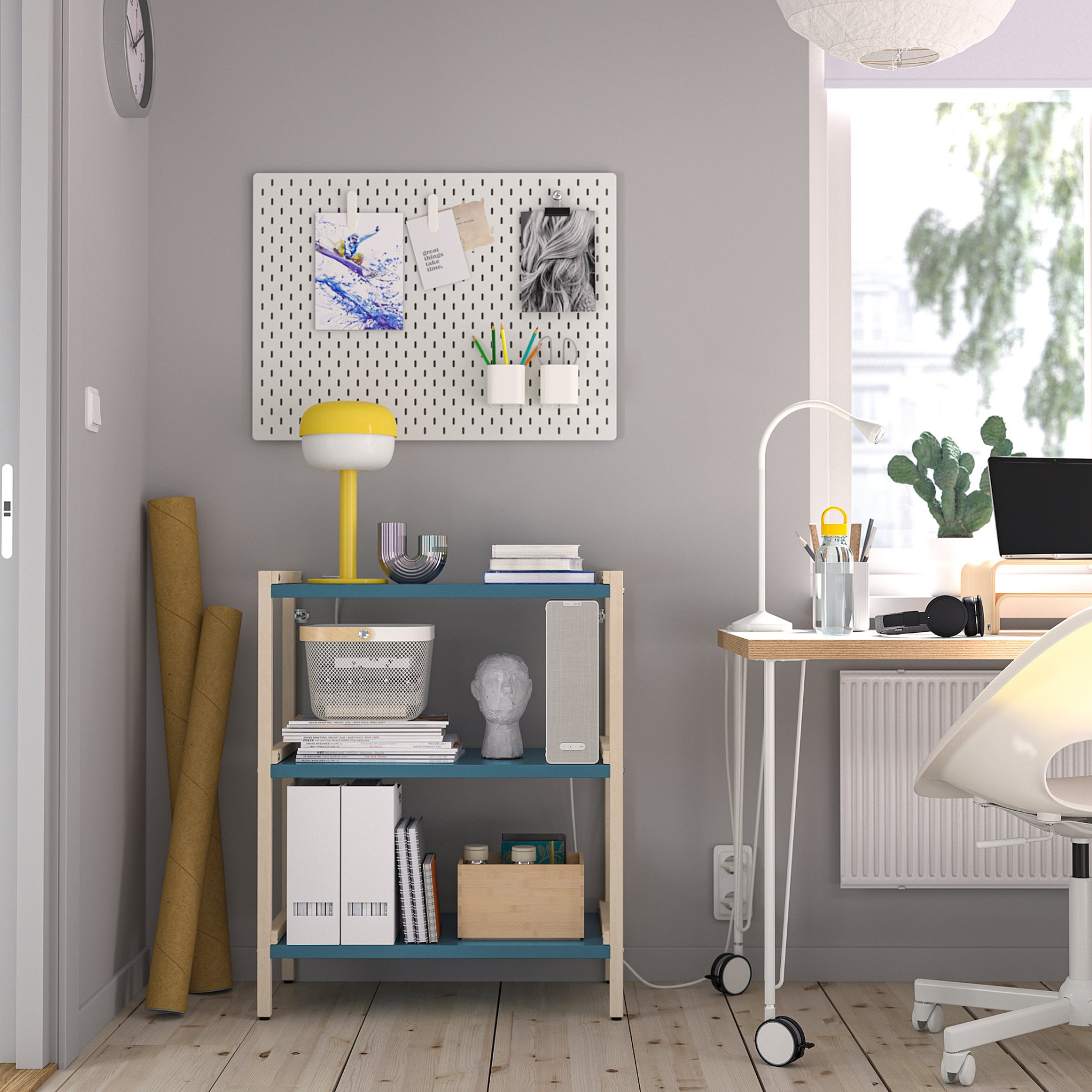 EKENABBEN, open shelving unit, 70x34x86 cm, 405.963.95