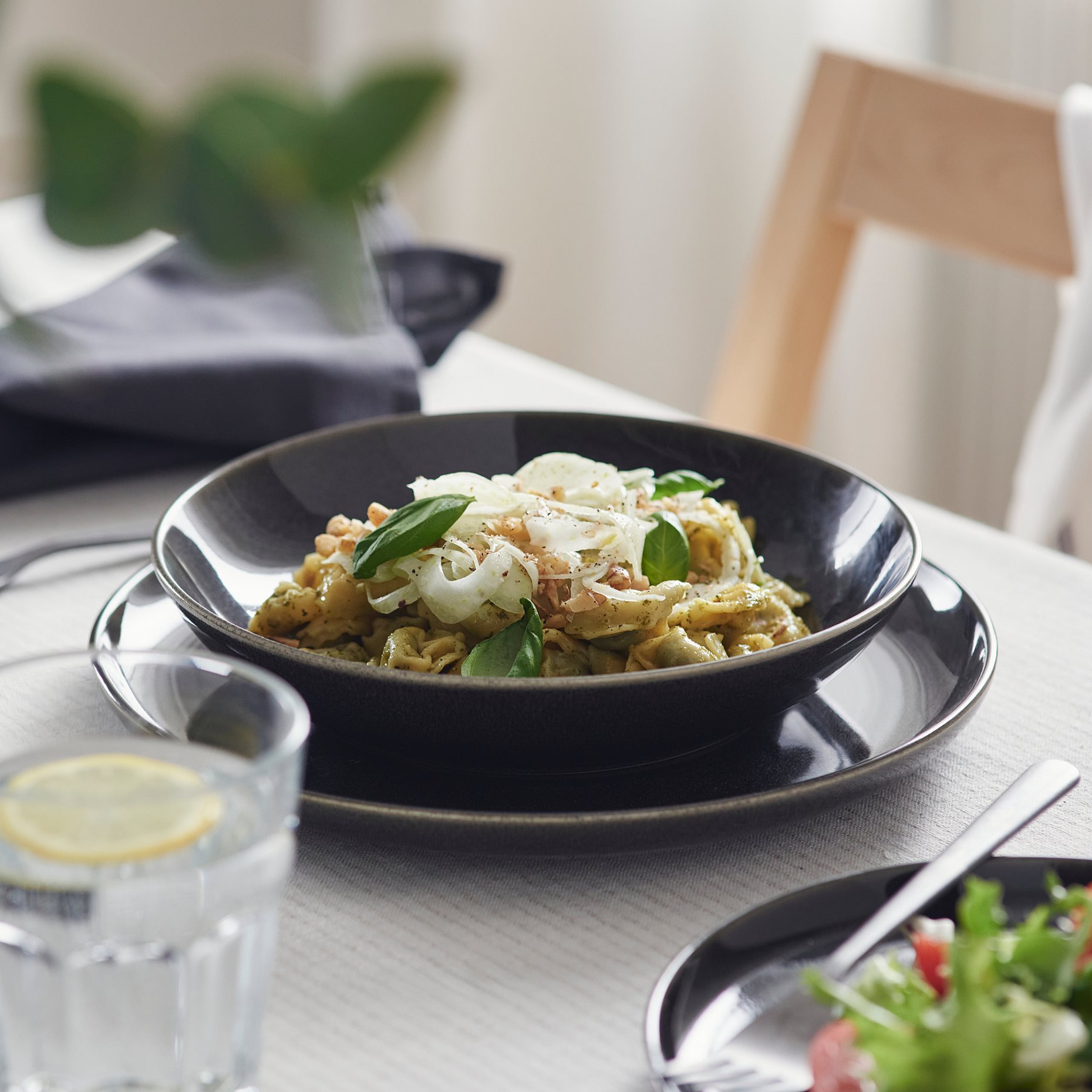 GLADELIG, βαθύ πιάτο, 21 cm, 405.969.89