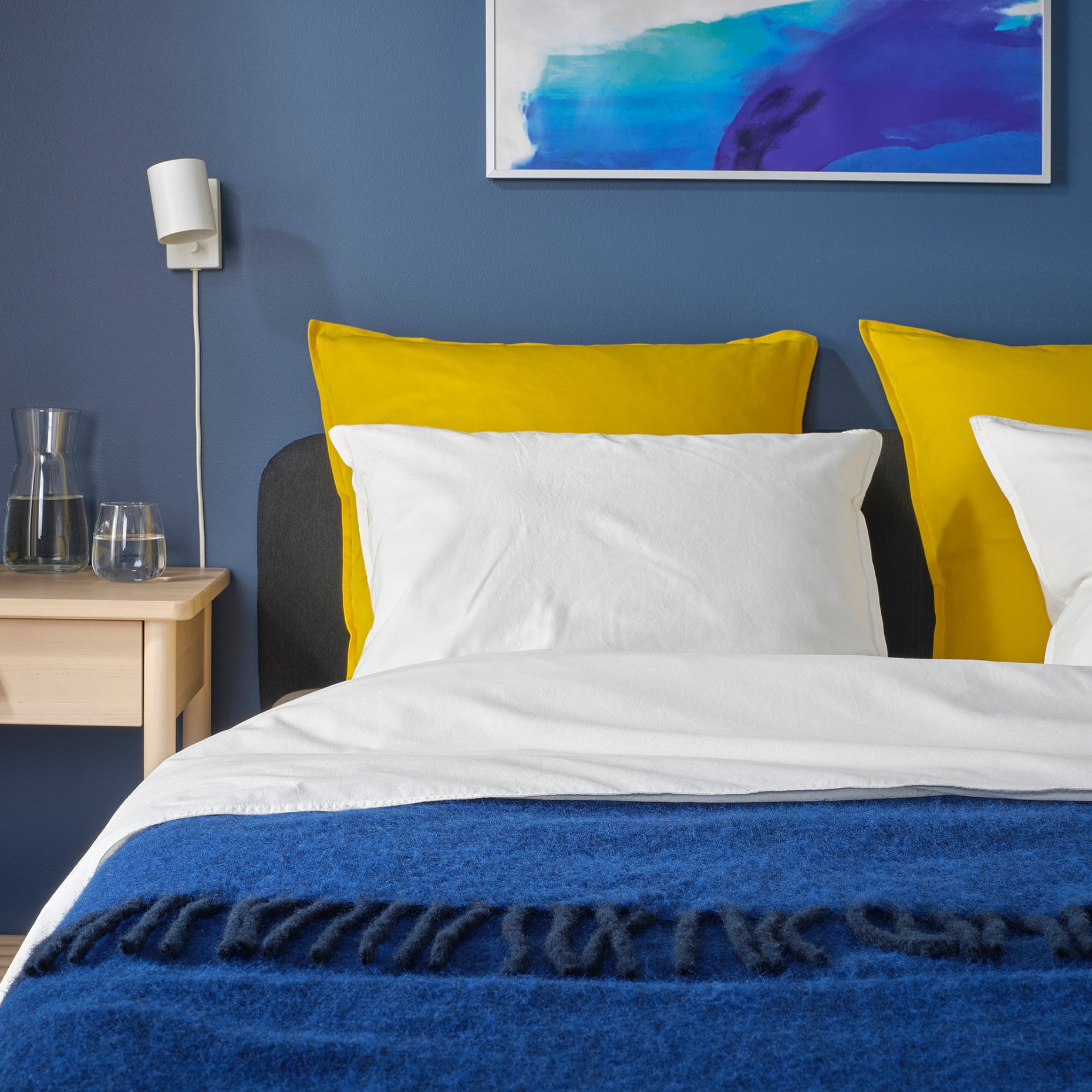 GURLI, κάλυμμα μαξιλαριού, 65x65 cm, 405.987.85