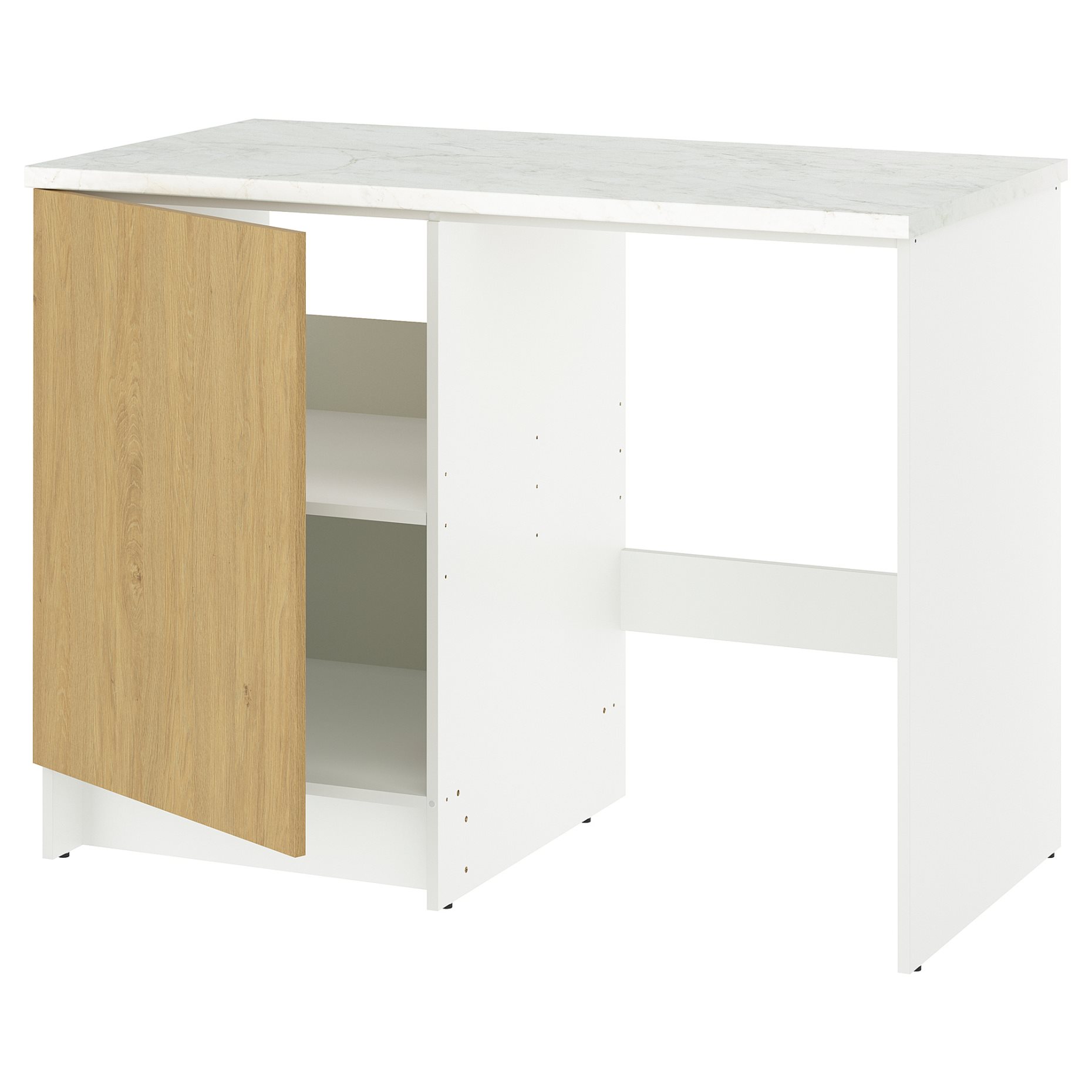 KNOXHULT, base cabinet with door and niche, 120x61x91 cm, 406.042.44