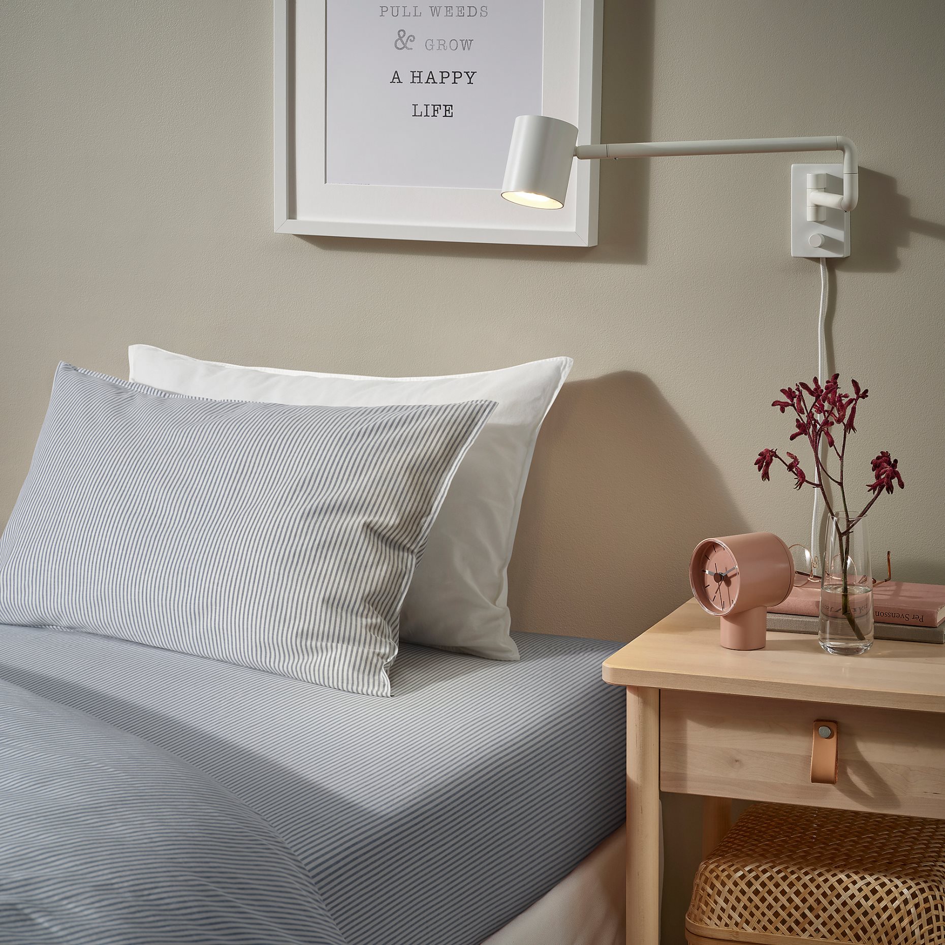 SOLFIBBLA, σεντόνι με λάστιχο, 90x200 cm, 406.156.95