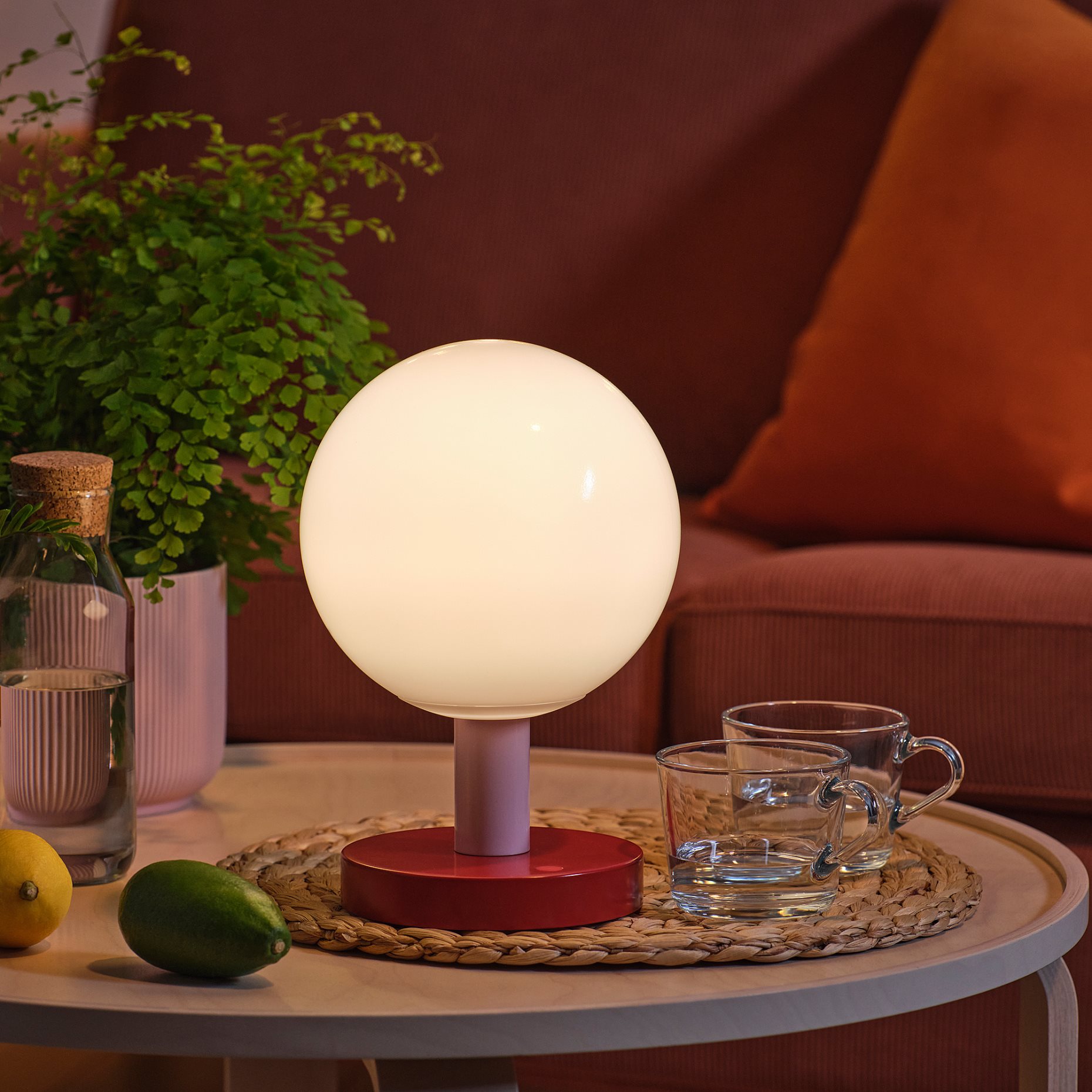 SOLVINDEN, decoration lighting with built-in LED light source, battery-operated, 26 cm, 406.193.25