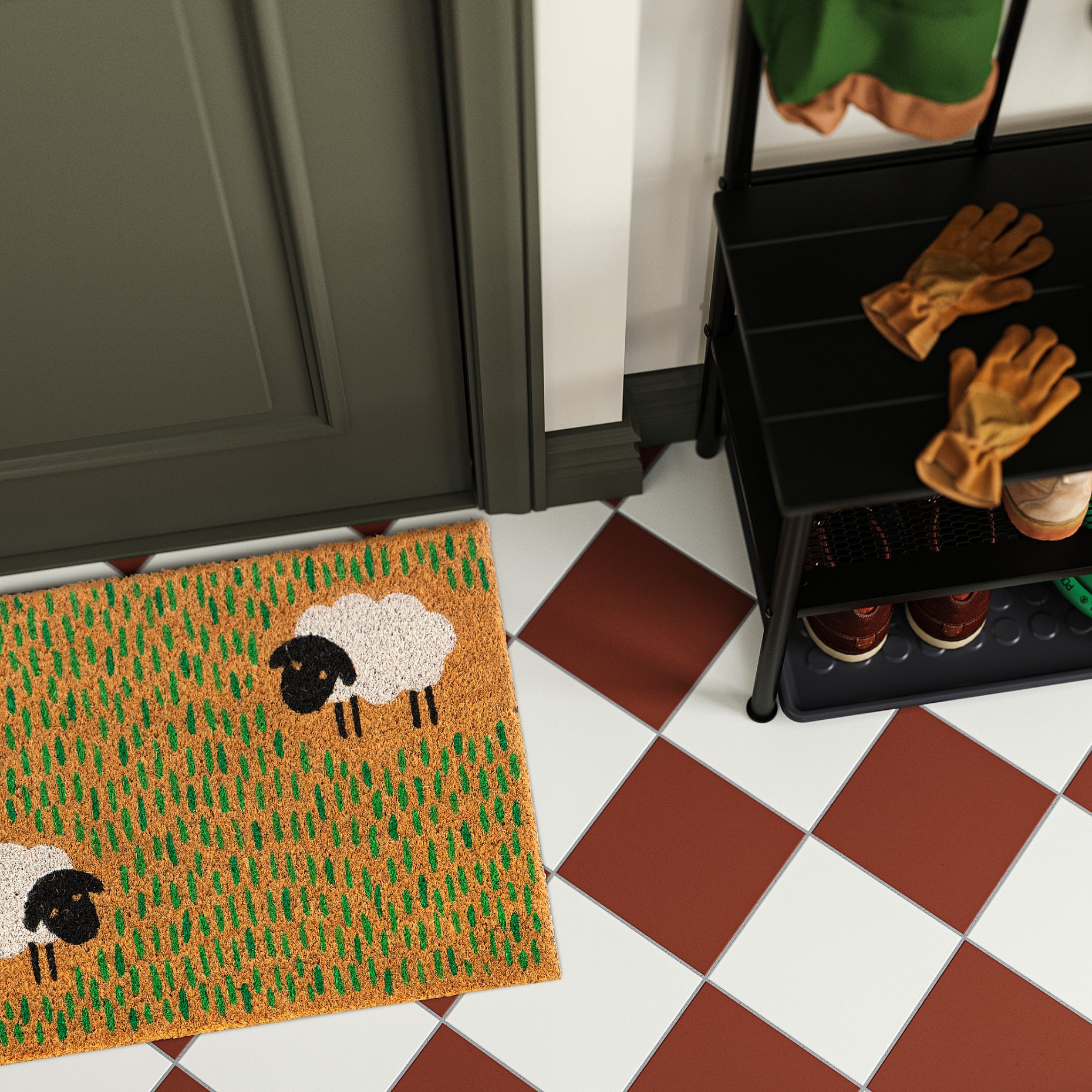 LÖGE, door mat, 40x60 cm, 406.290.65