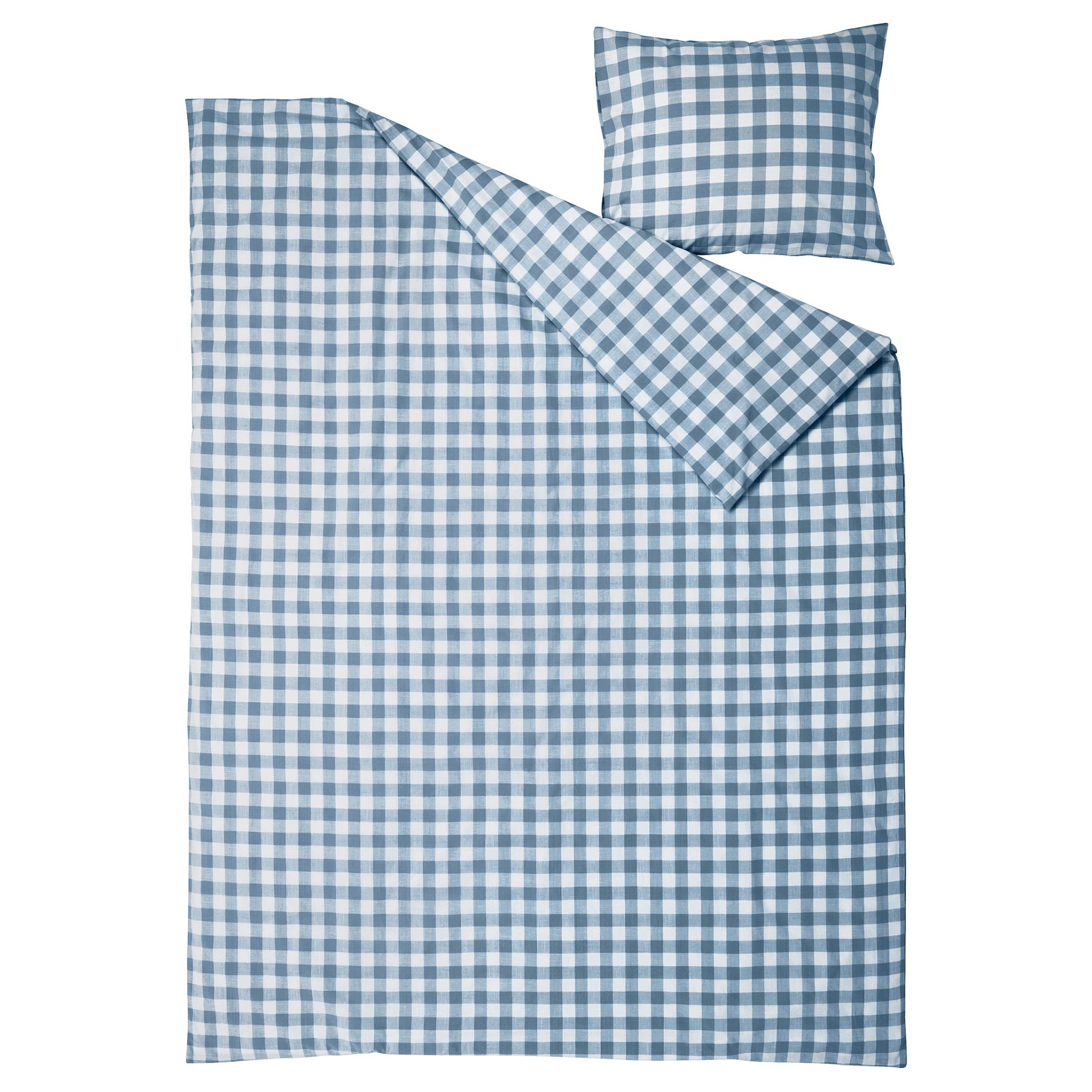 EKTANDVINGE, duvet cover and pillowcase, 150x200/50x60 cm, 406.326.71