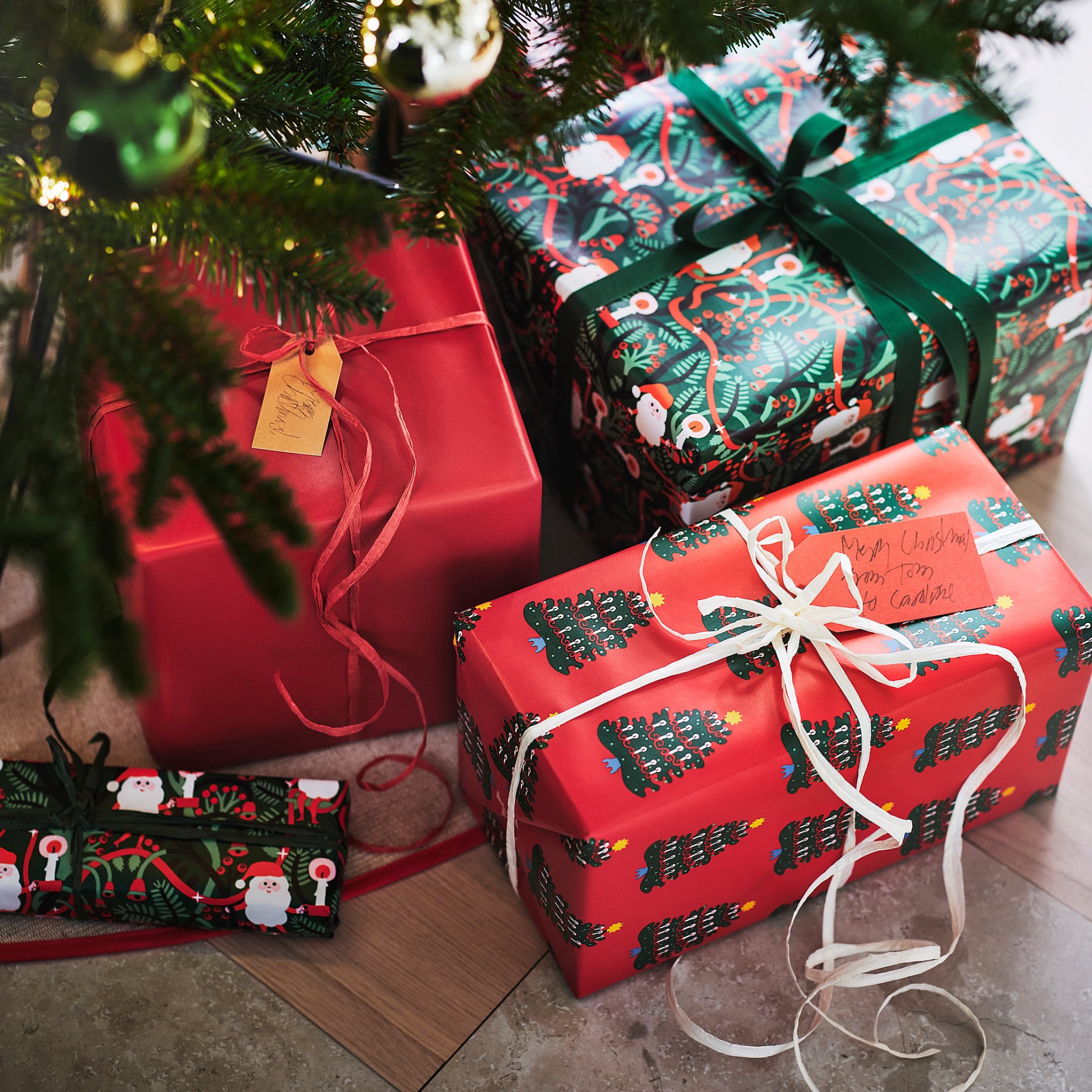 VINTERFINT, gift wrap roll 3 pack, 3x0.7 m/2.10 m², 406.360.99