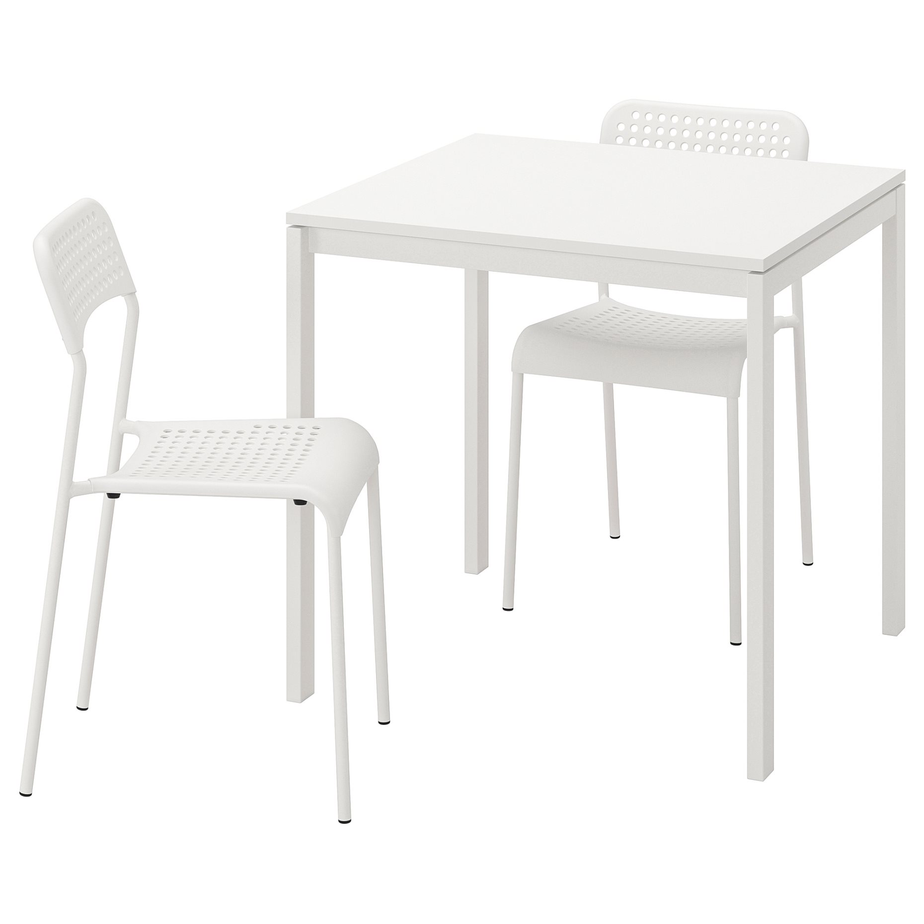 MELLTORP/ADDE, τραπέζι και 2 καρέκλες, 490.117.66