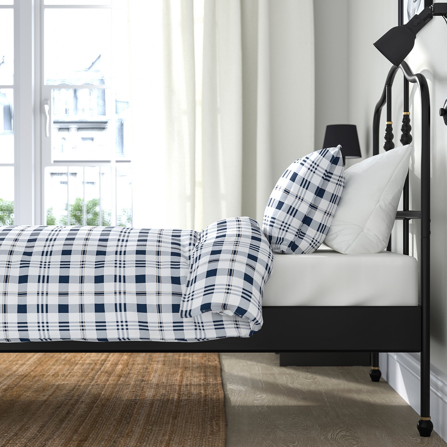 SAGSTUA, bed frame, 492.688.51
