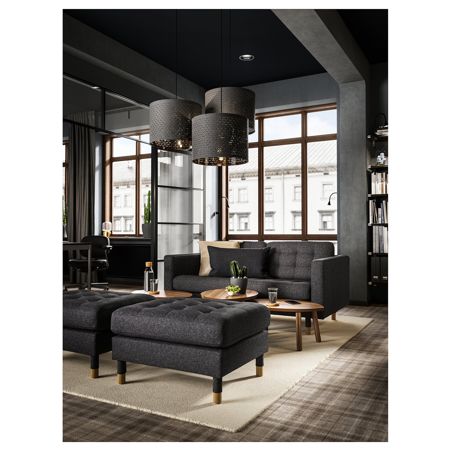 LANDSKRONA, διθέσιος καναπές, 492.702.79