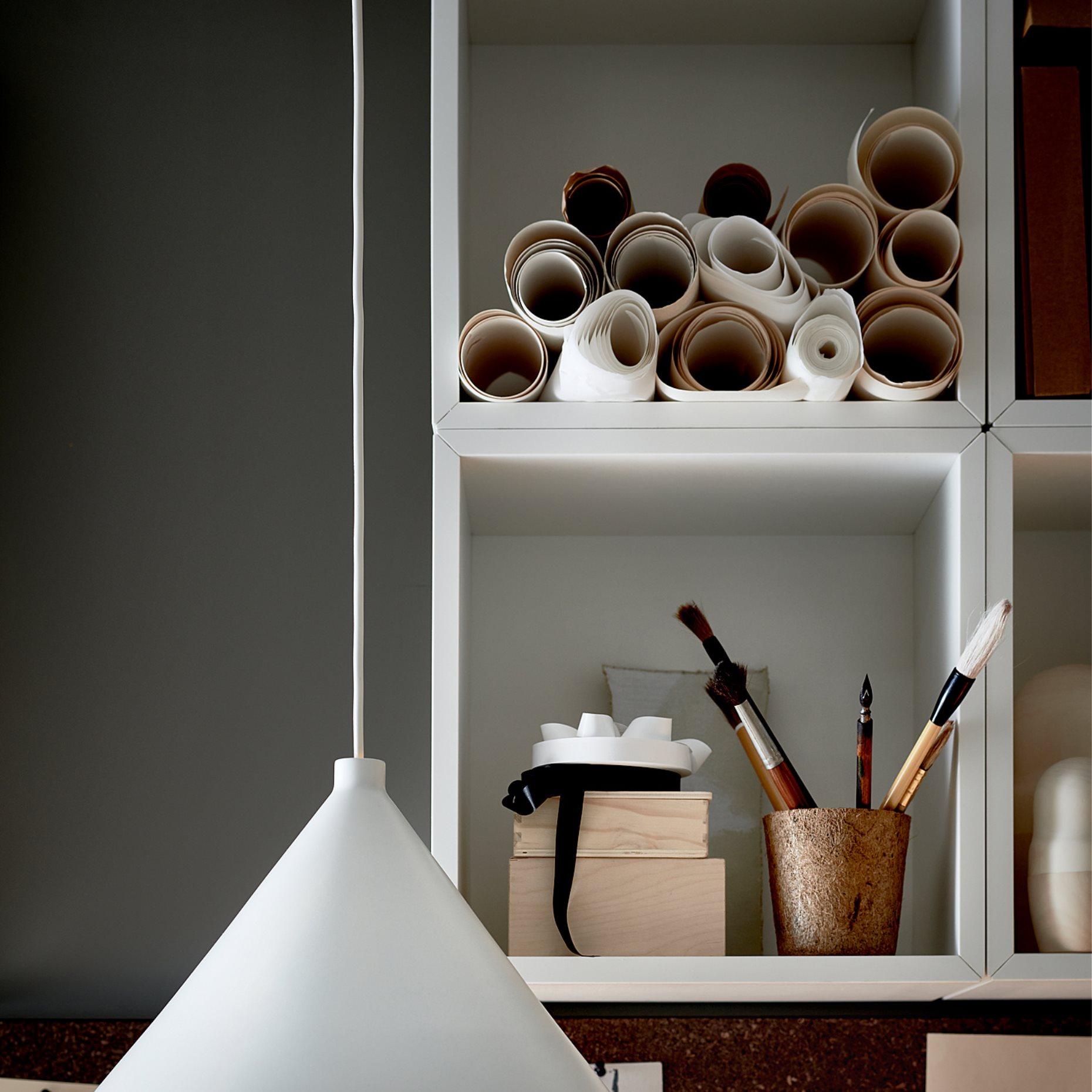 EKET, wall-mounted shelving unit, 492.858.17