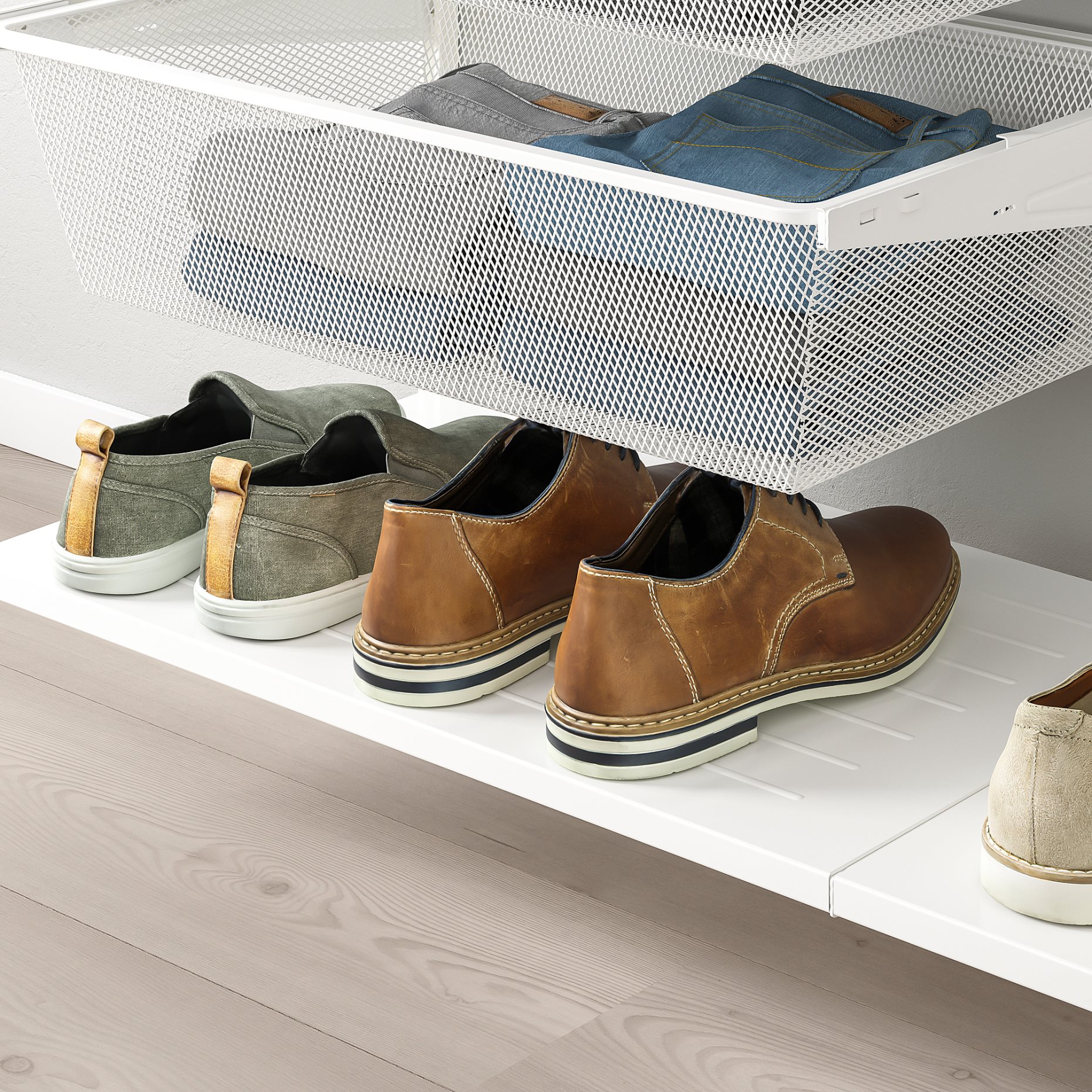 BOAXEL, wardrobe combination, 125x40x201 cm, 493.323.76