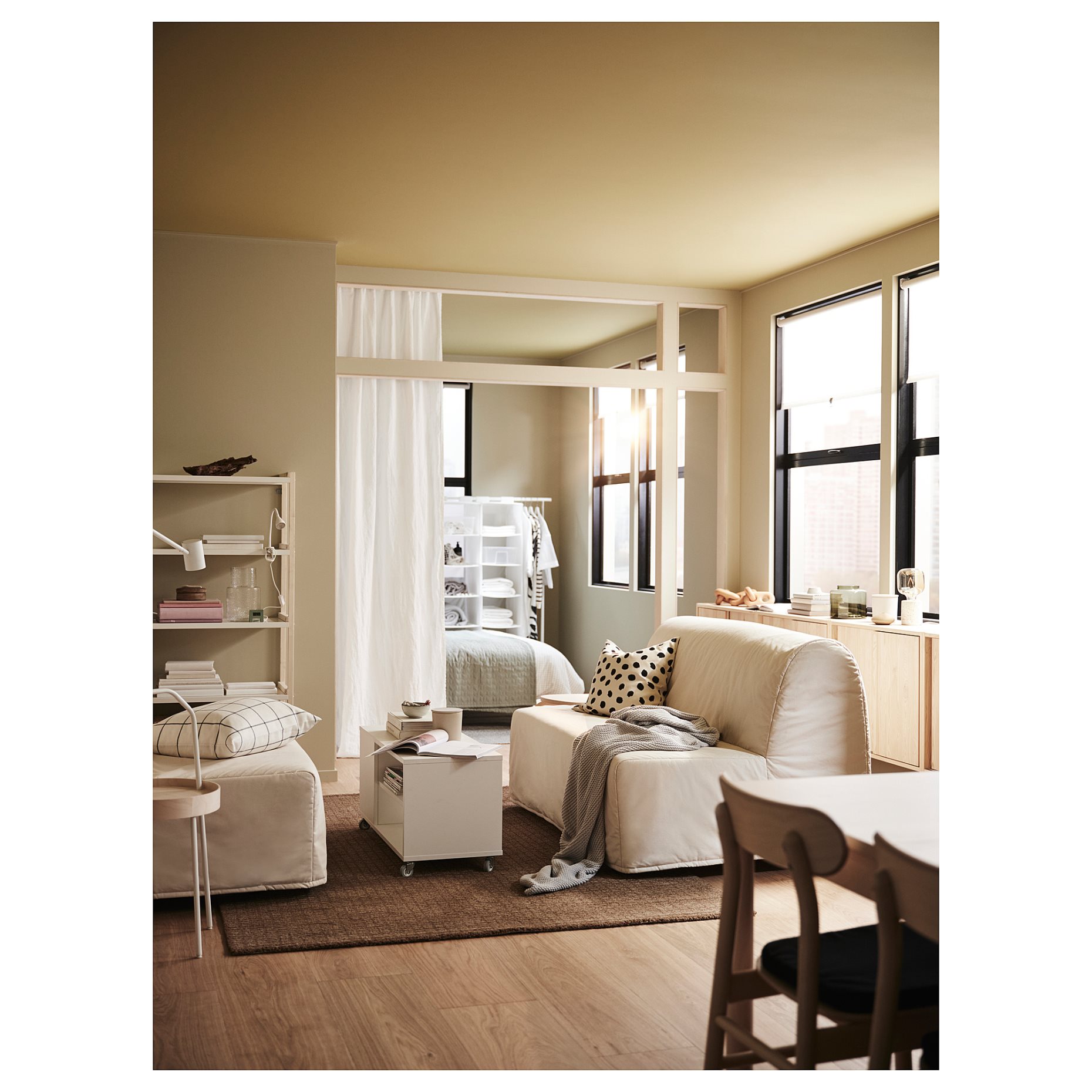 LYCKSELE MURBO, διθέσιος καναπές-κρεβάτι, 493.870.19