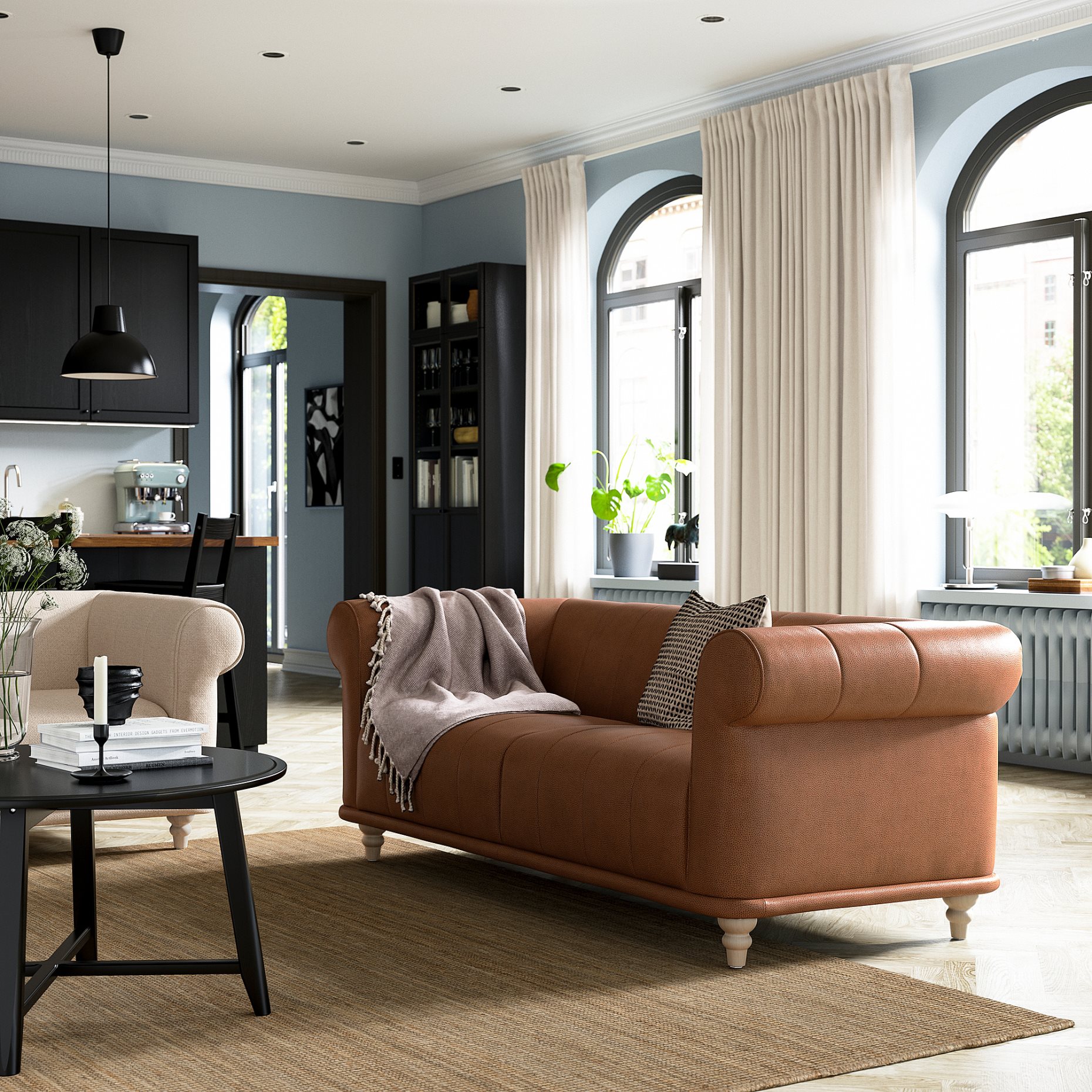 VISKAFORS, διθέσιος καναπές, 494.432.42