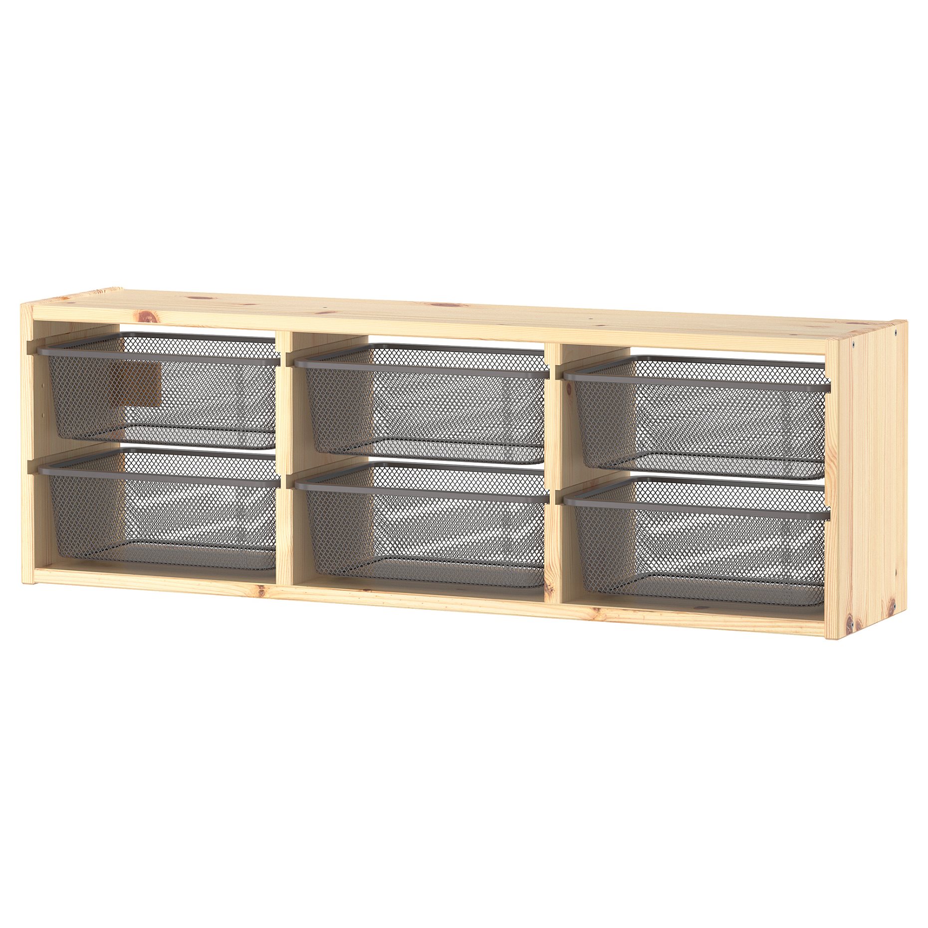 TROFAST, wall storage, 93x21x30 cm, 494.781.99