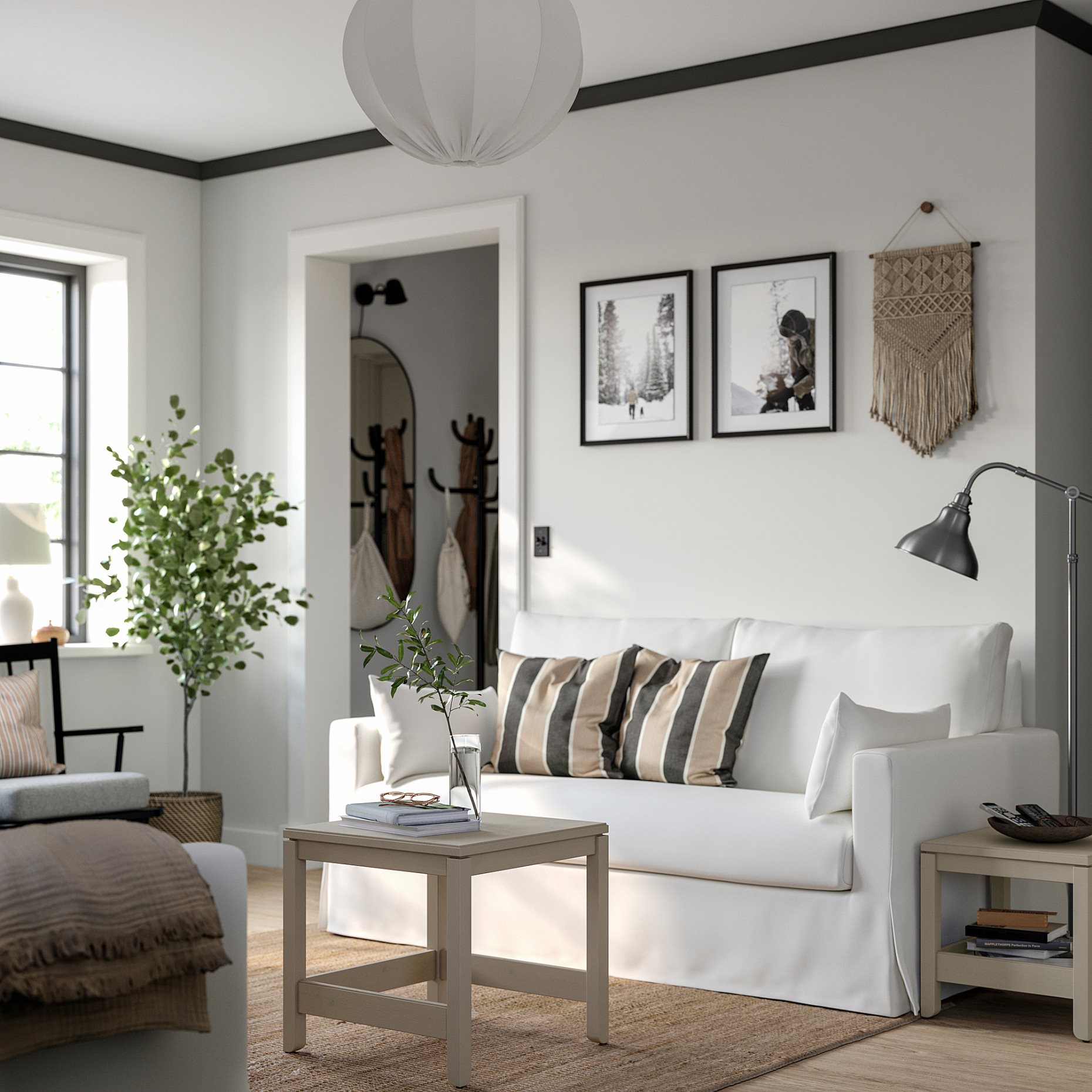 HYLTARP, διθέσιος καναπές, 494.896.16