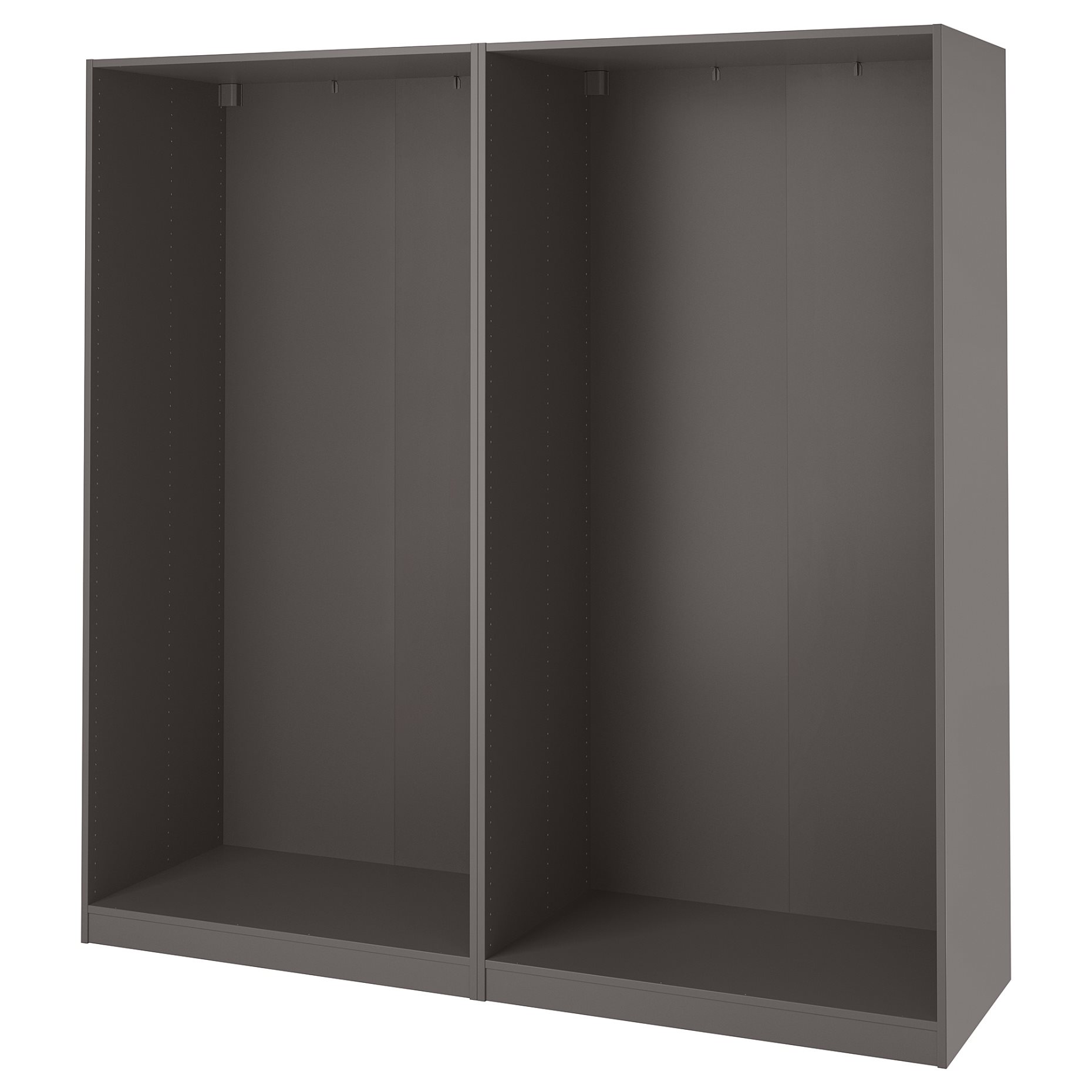 PAX, 2 wardrobe frames, 200x58x201 cm, 494.948.11
