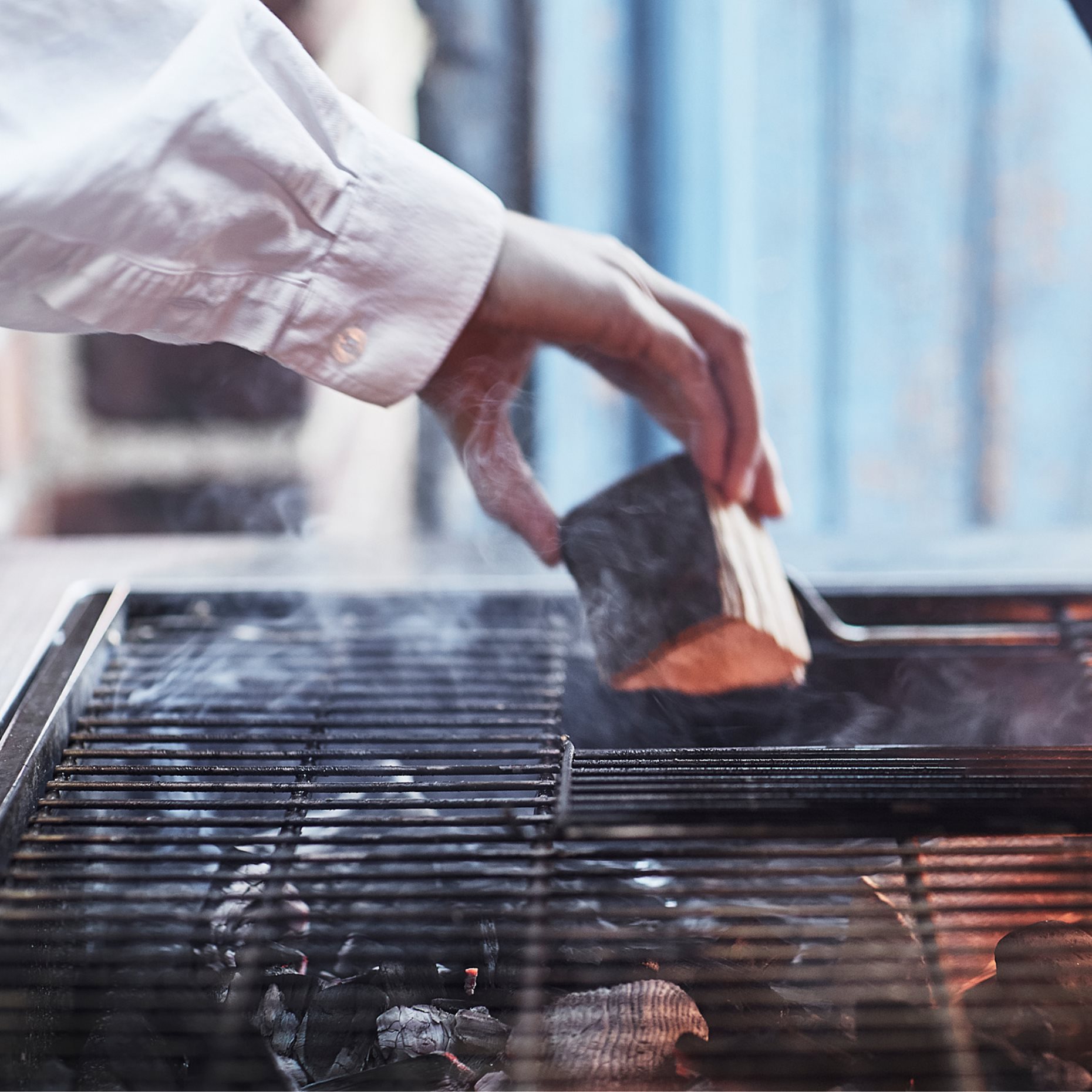GRILLSKÄR, νεροχύτης κουζίνα/ψησταριά κάρβουνου/εξωτερικού χώρου, 258x61 cm, 494.962.97