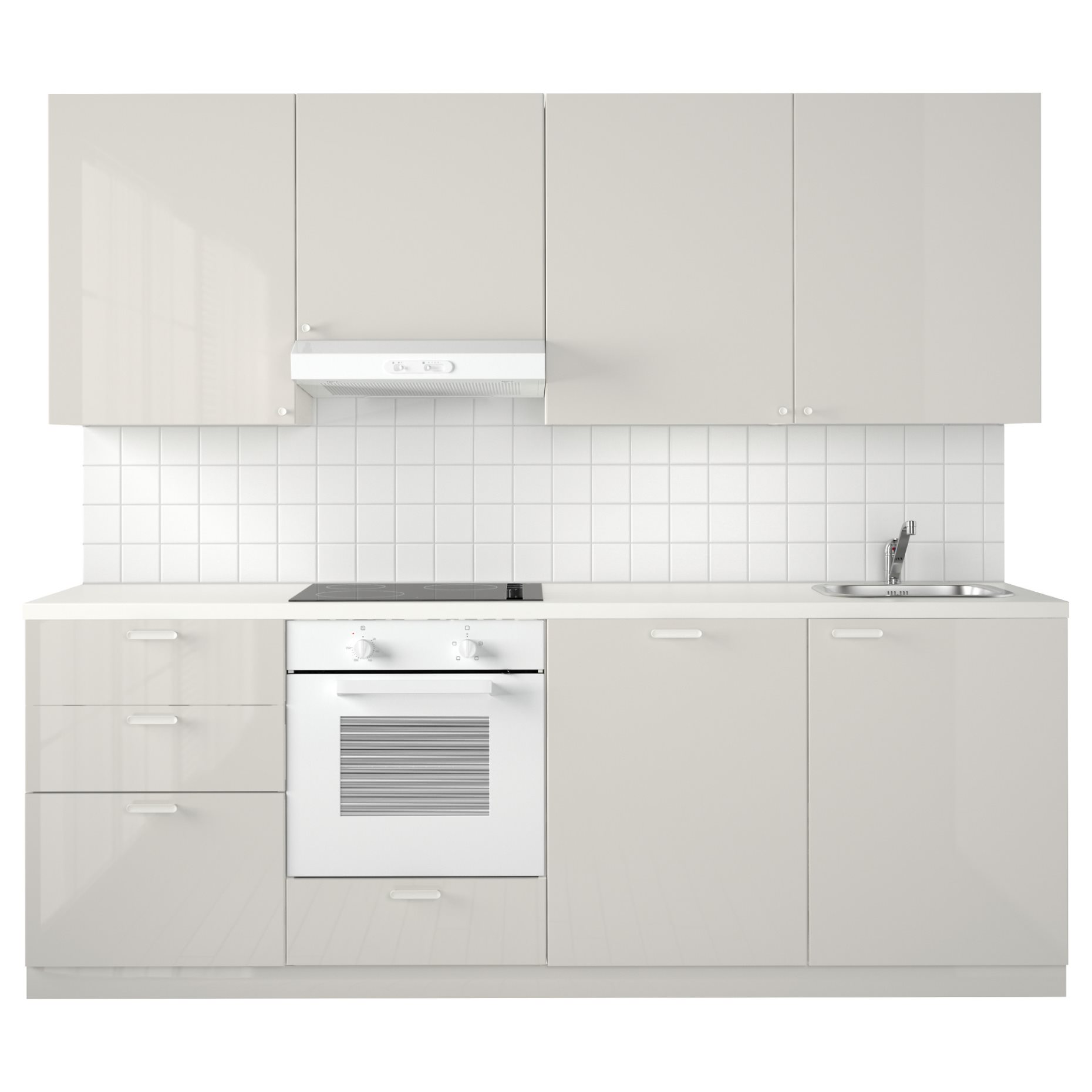 METOD, kitchen, 240x60x228 cm, 495.854.39