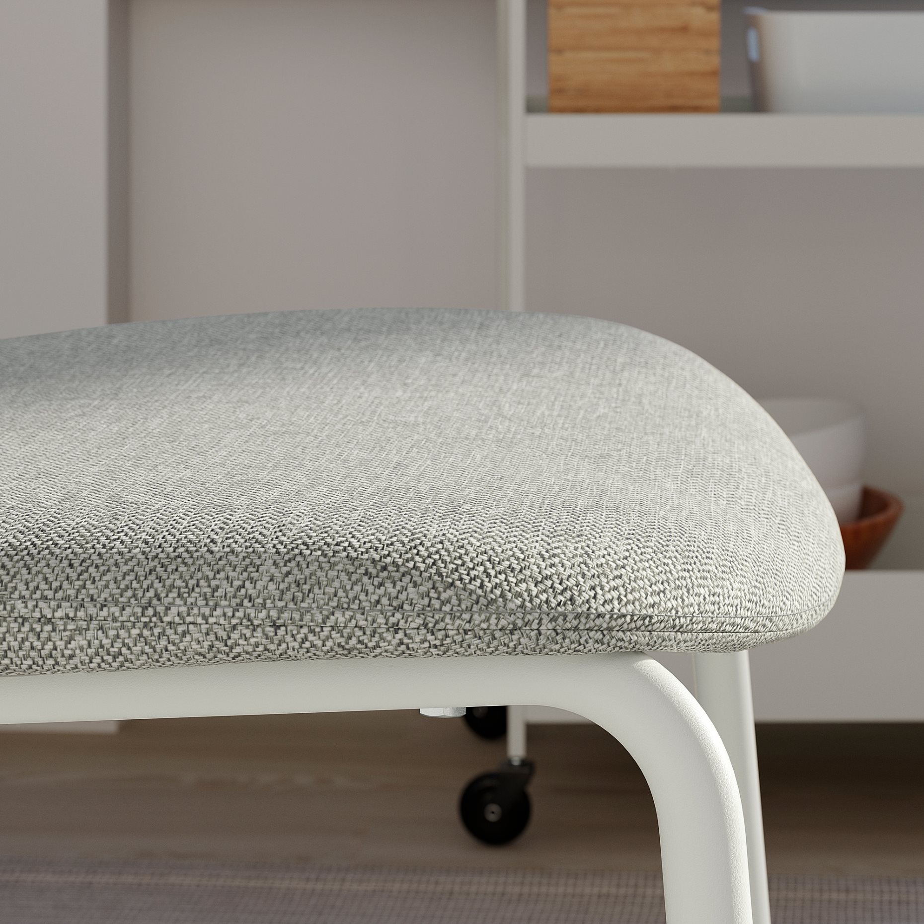 VIHALS, table and 6 chairs, 120/180x74 cm, 495.899.65