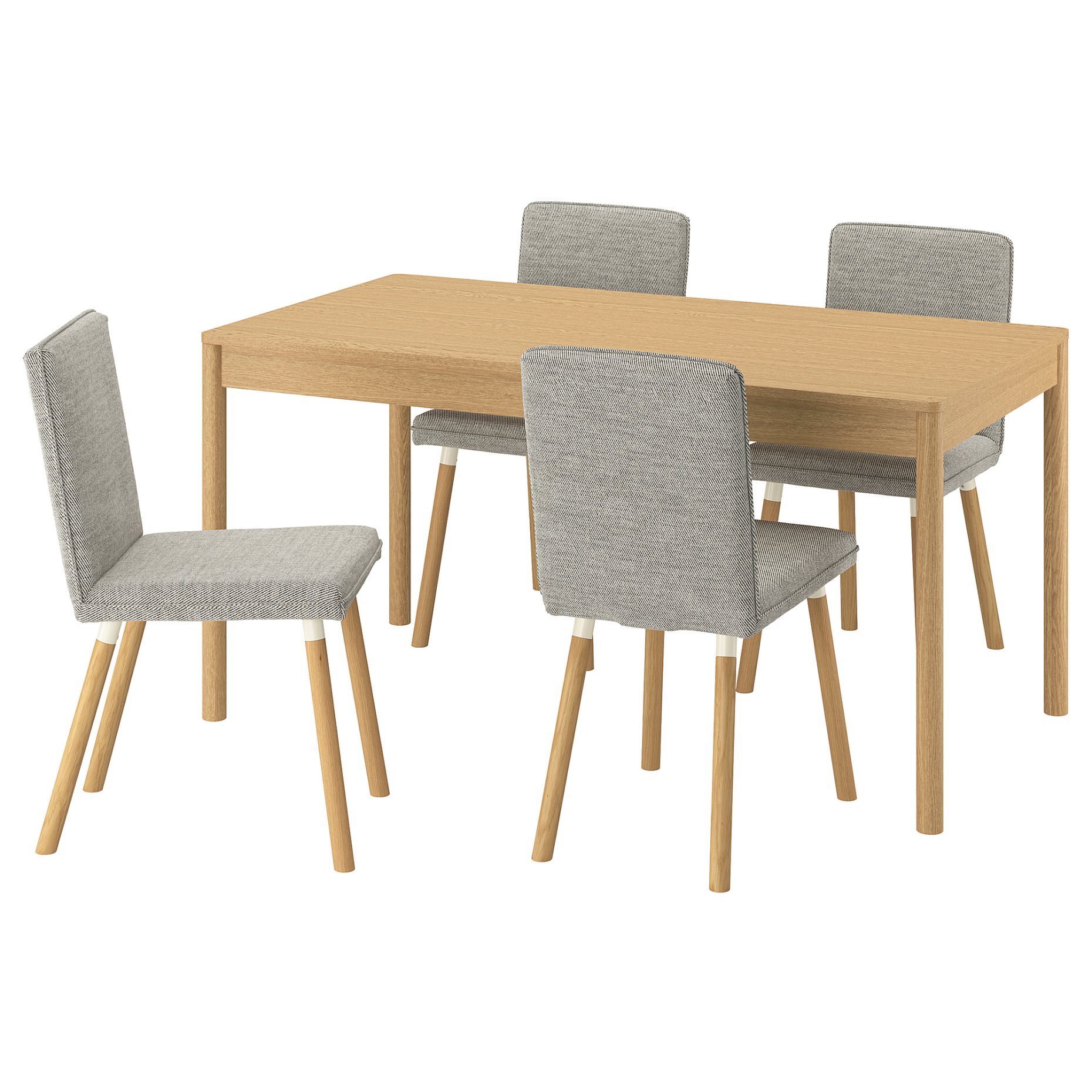 TONSTAD/TONSTAD, table and 4 chairs, 150x80 cm, 495.967.20