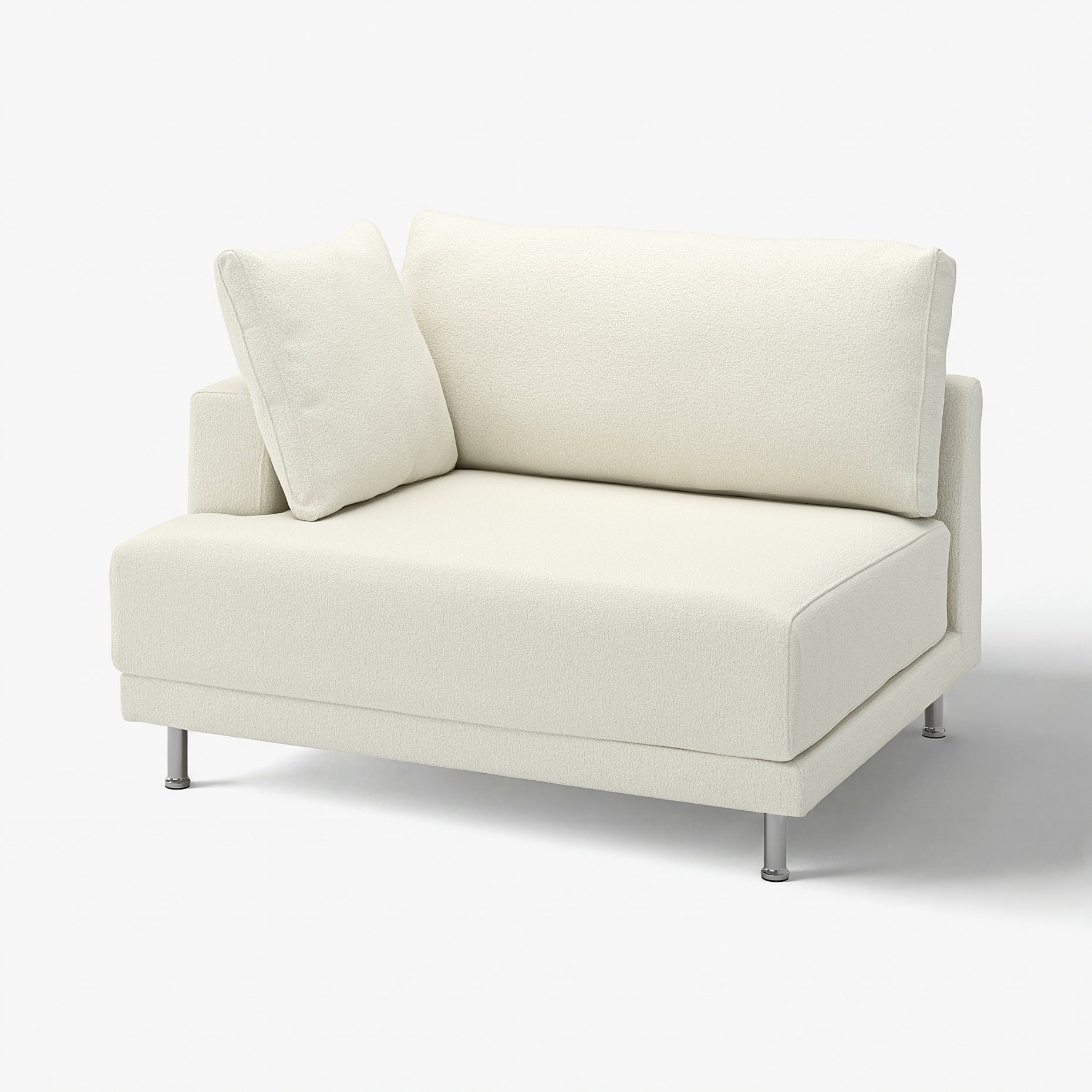 UPPÅKRA, 1.5-seat module with armrest left, 496.129.61