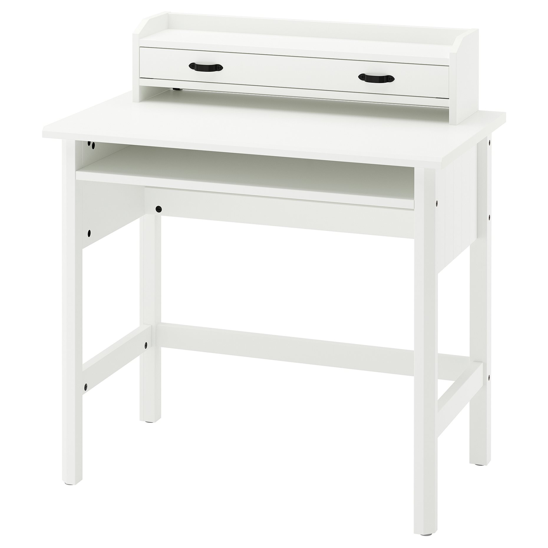 BRYTNING, desk with add-on unit, 85x53 cm, 496.207.39