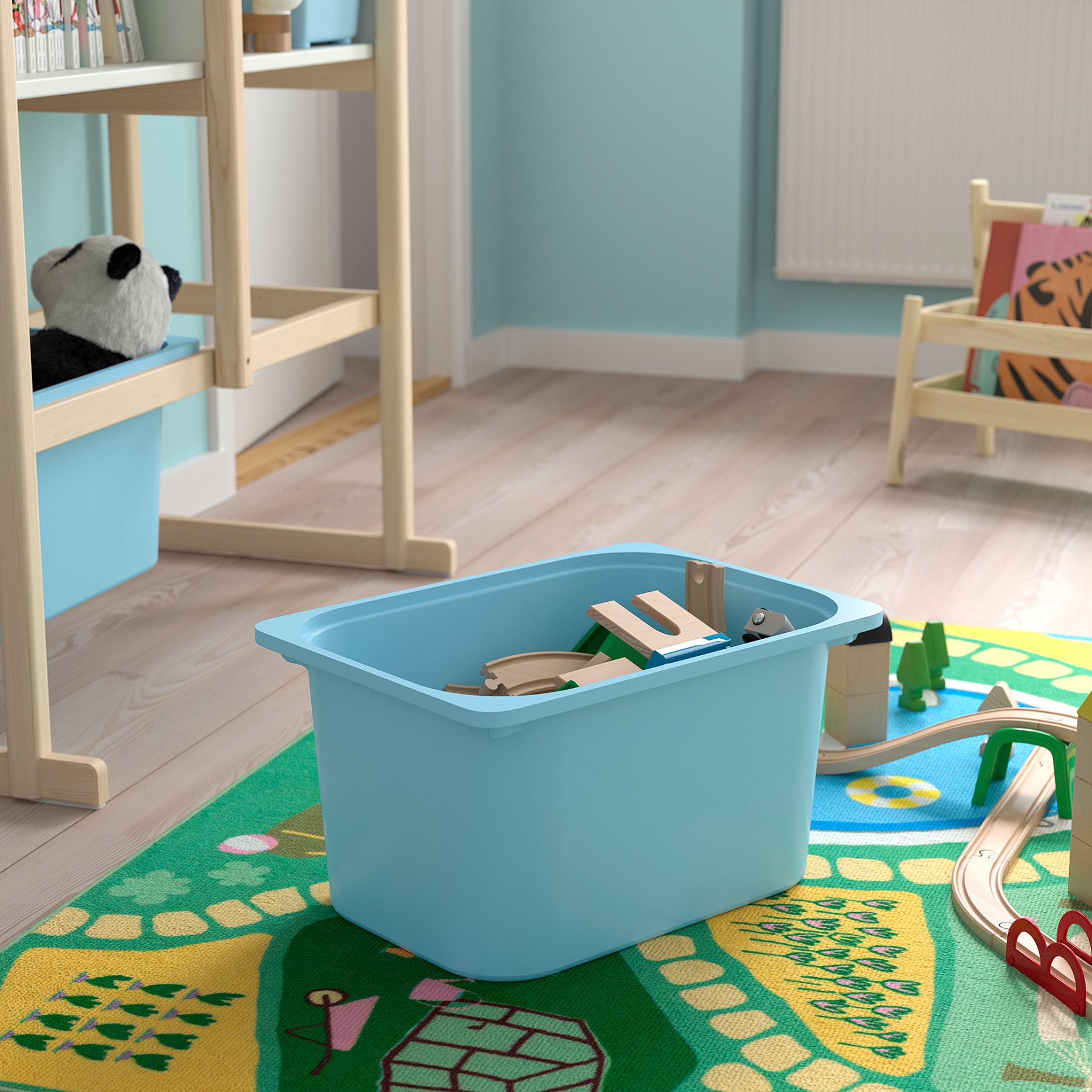 FLISAT, open storage combination, 88x38x117 cm, 496.235.54