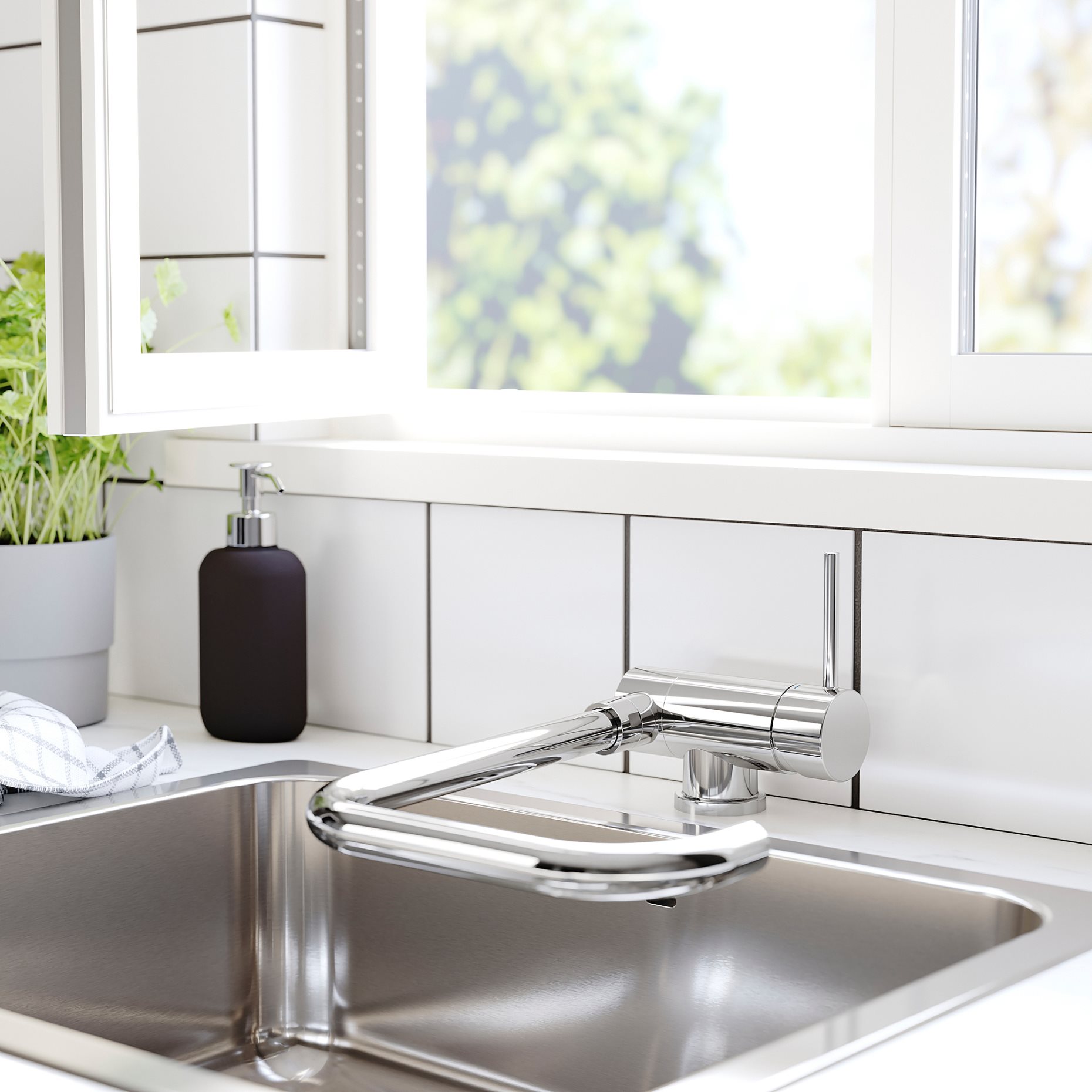 JUTTERN, μπαταρία κουζίνας, αναδιπλούμενη, 504.280.71