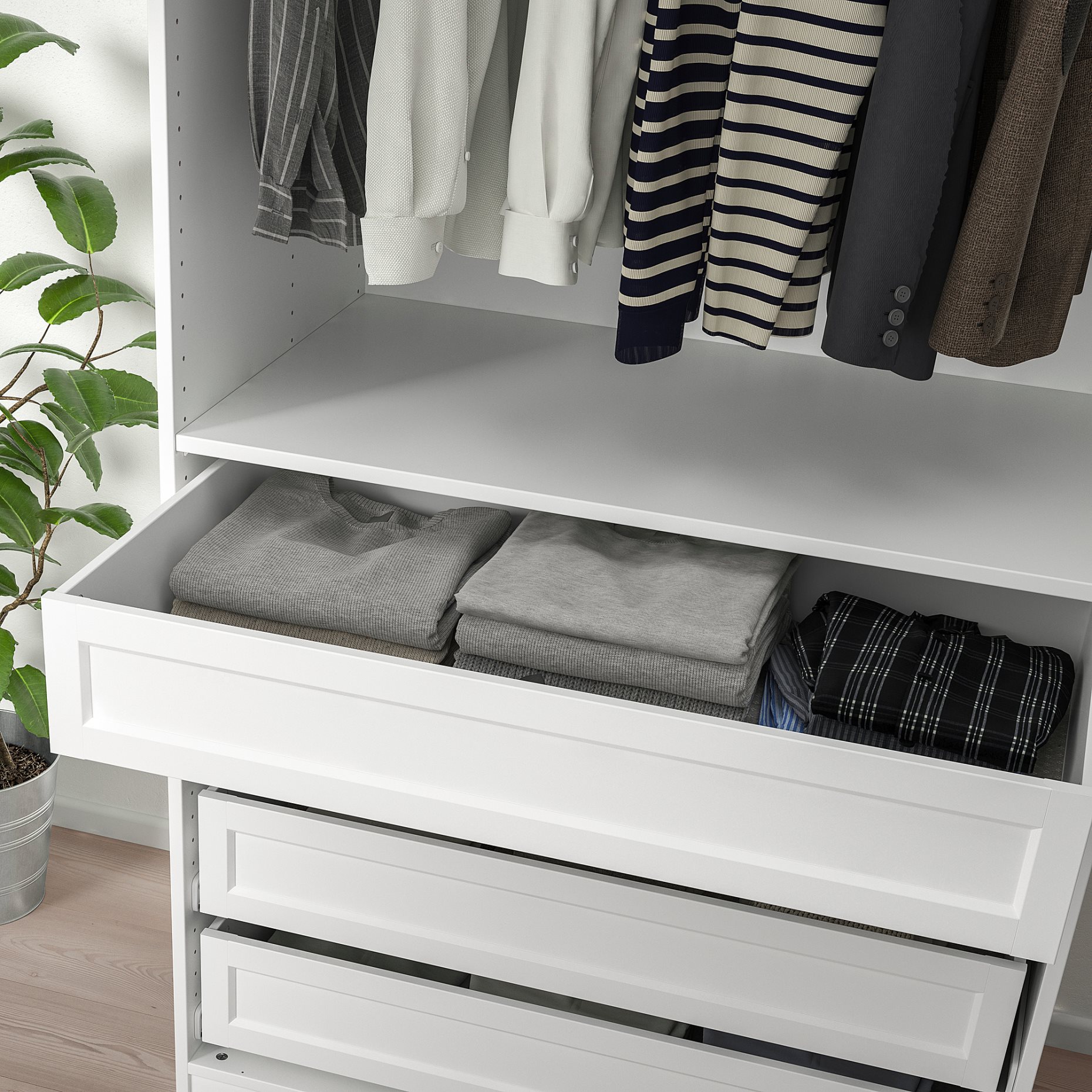 KOMPLEMENT, drawer with framed front, 504.465.98