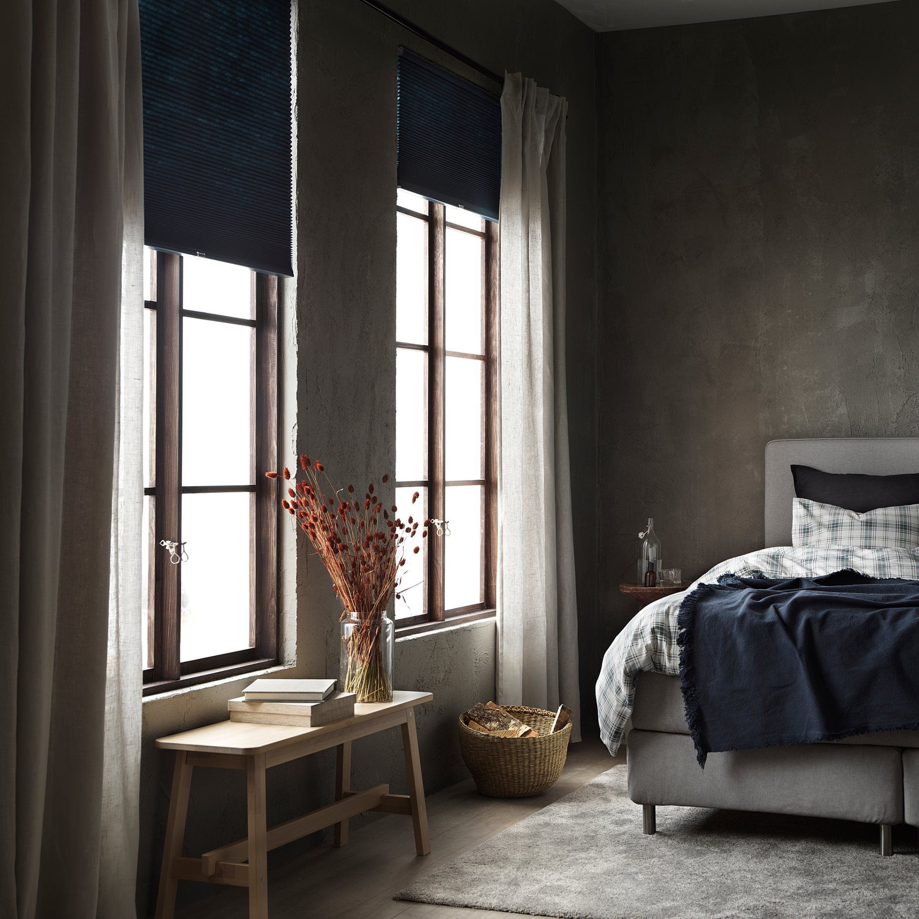 HOPPVALS, room darkening cellular blind, 504.510.28