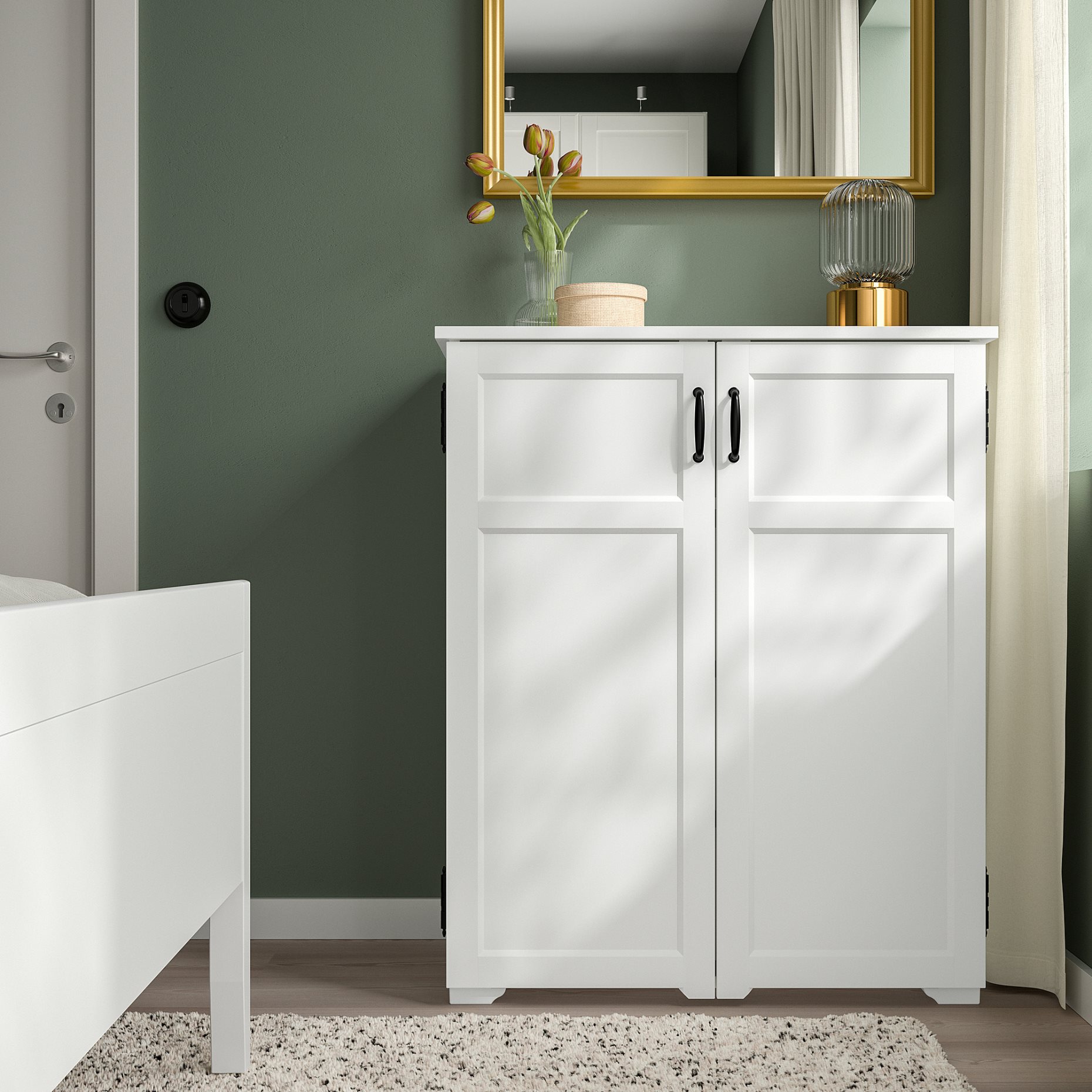 GREÅKER, cabinet with drawers, 84x101 cm, 505.010.71