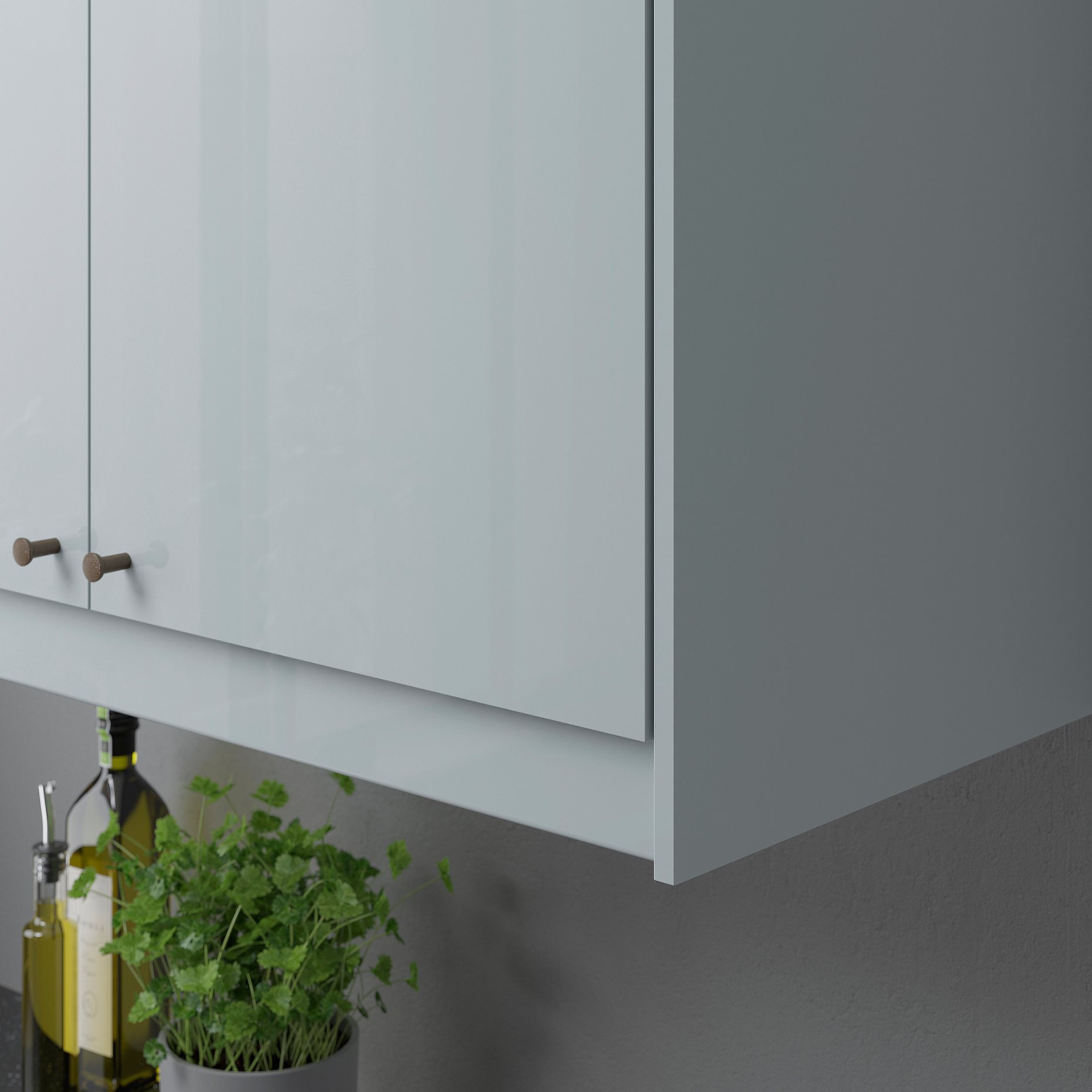 KALLARP, deco strip/high-gloss, 221 cm, 505.201.35