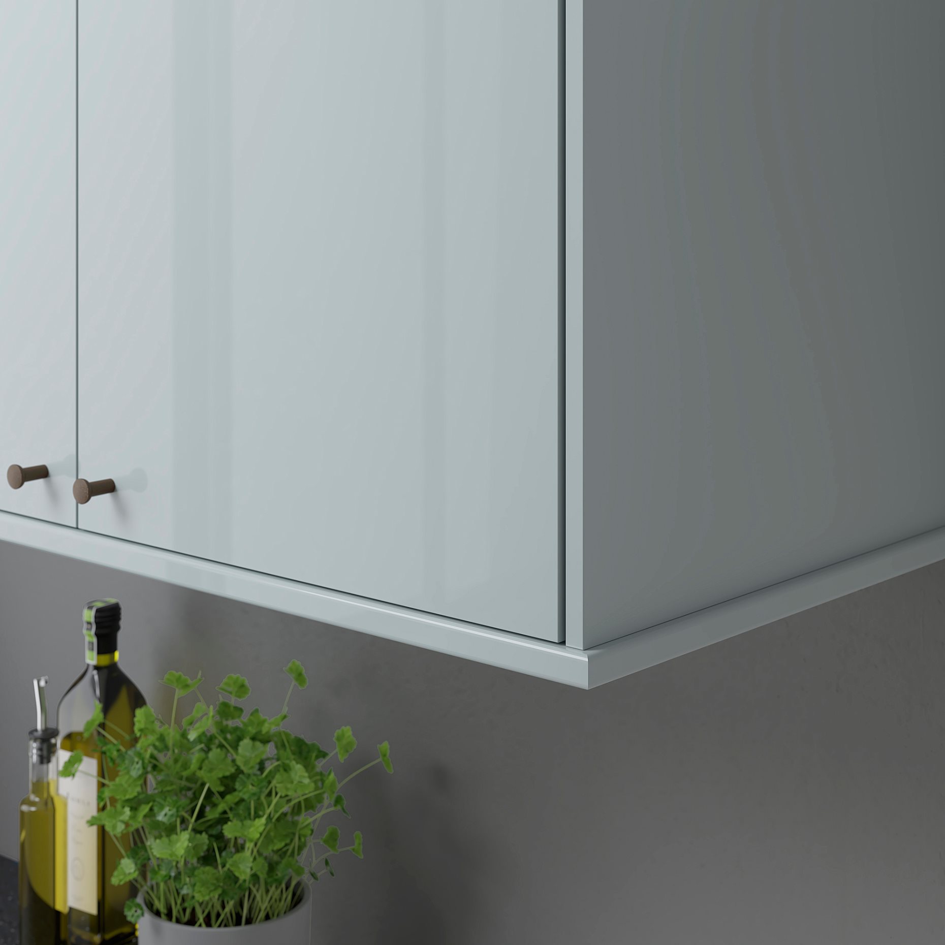 KALLARP, deco strip/high-gloss, 221 cm, 505.201.35