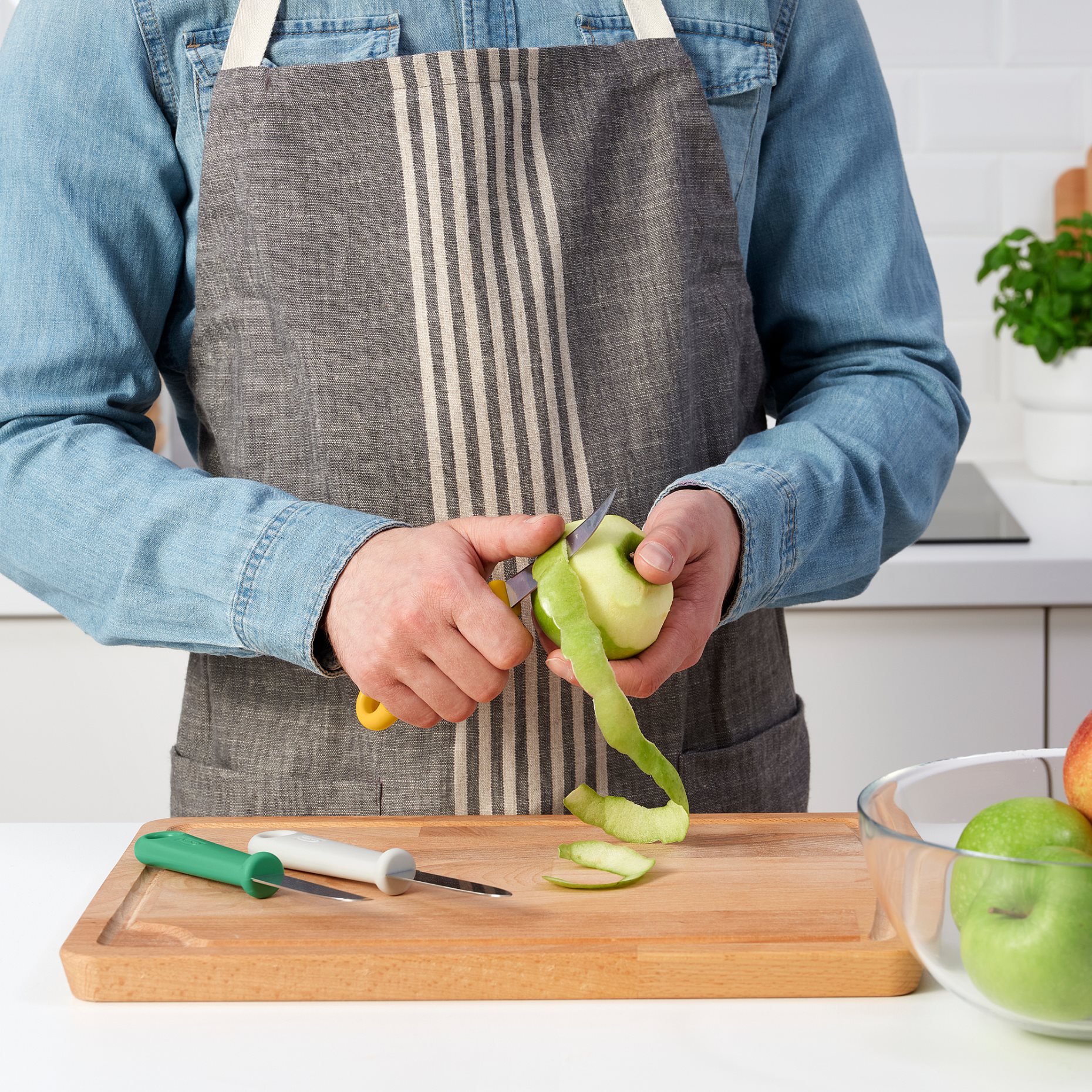 UPPFYLLD, μαχαίρι ξεφλουδίσματος, 3 τεμ., 505.219.41