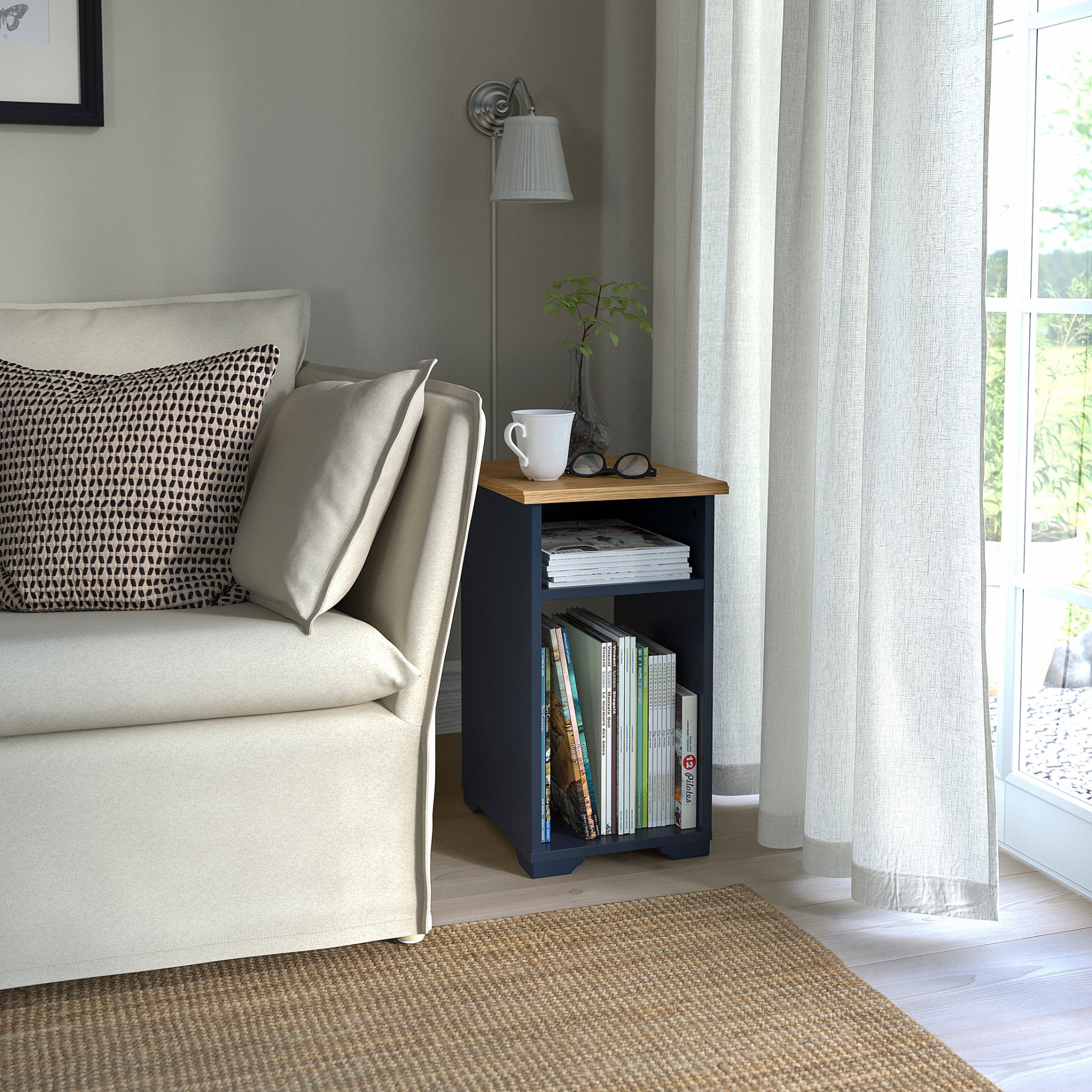 SKRUVBY, βοηθητικό τραπεζάκι, 40x32 cm, 505.319.83