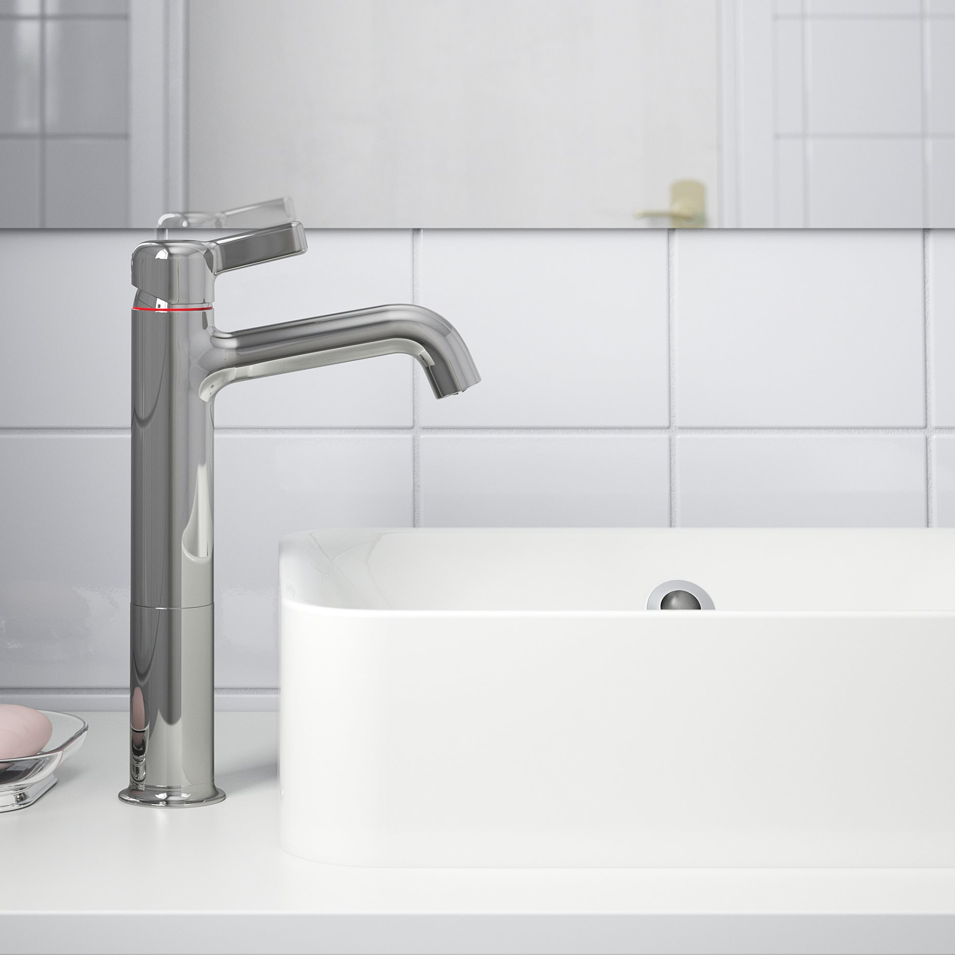 VOXNAN, wash-basin mixer tap, tall, 505.331.66
