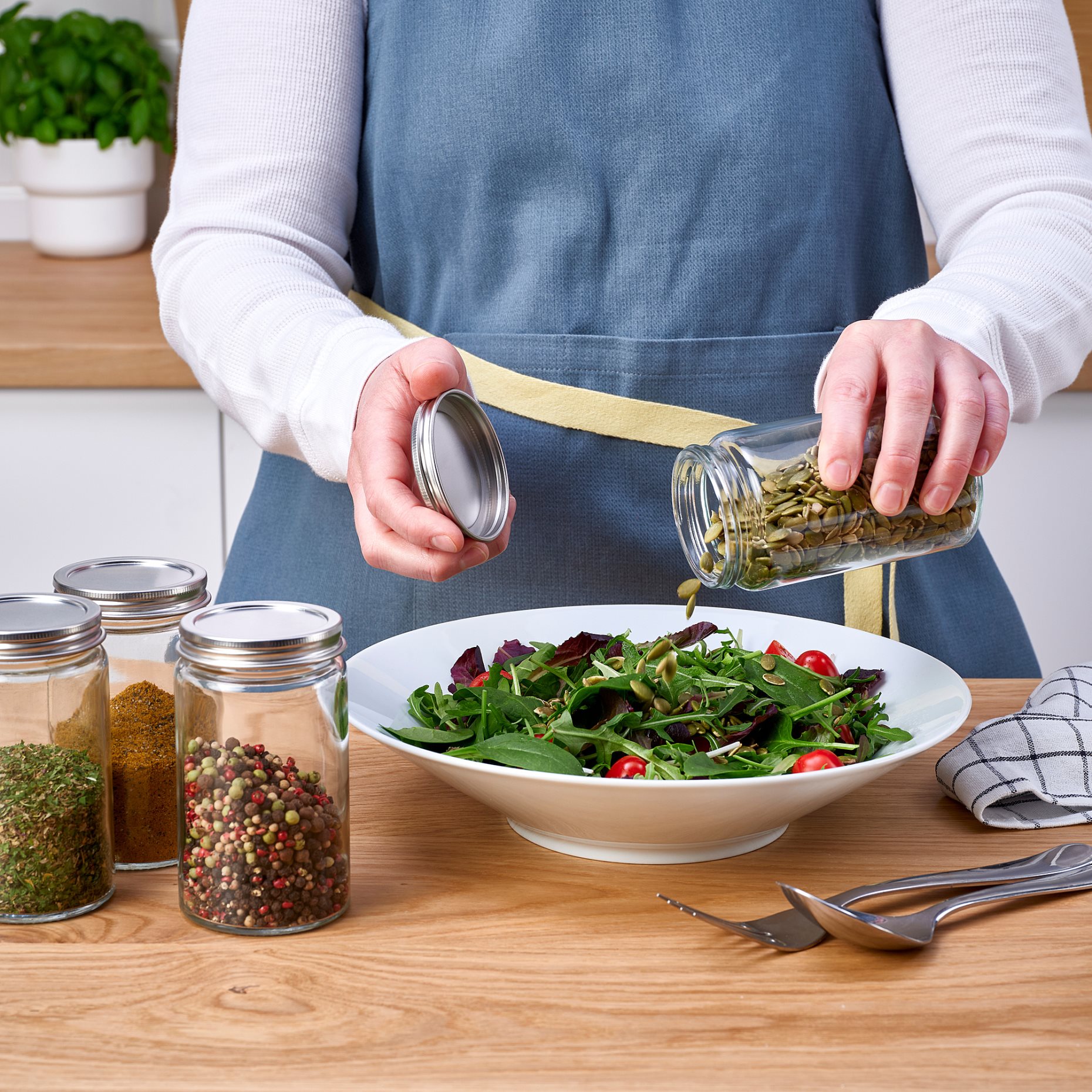 CITRONHAJ, spice jar/4 pack, 35 cl, 505.532.15