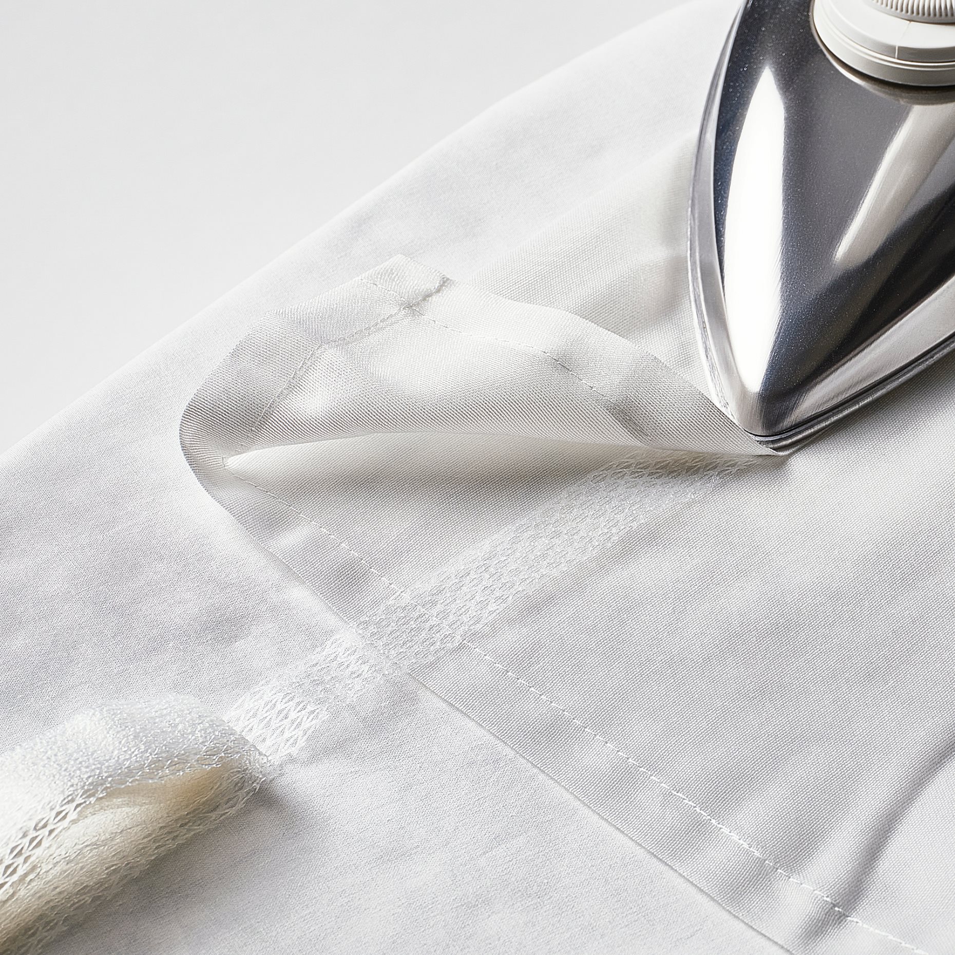 STENFRÖ, διαφανής κουρτίνα με τρέσα, 2 τεμ. 145x300 cm, 505.621.25