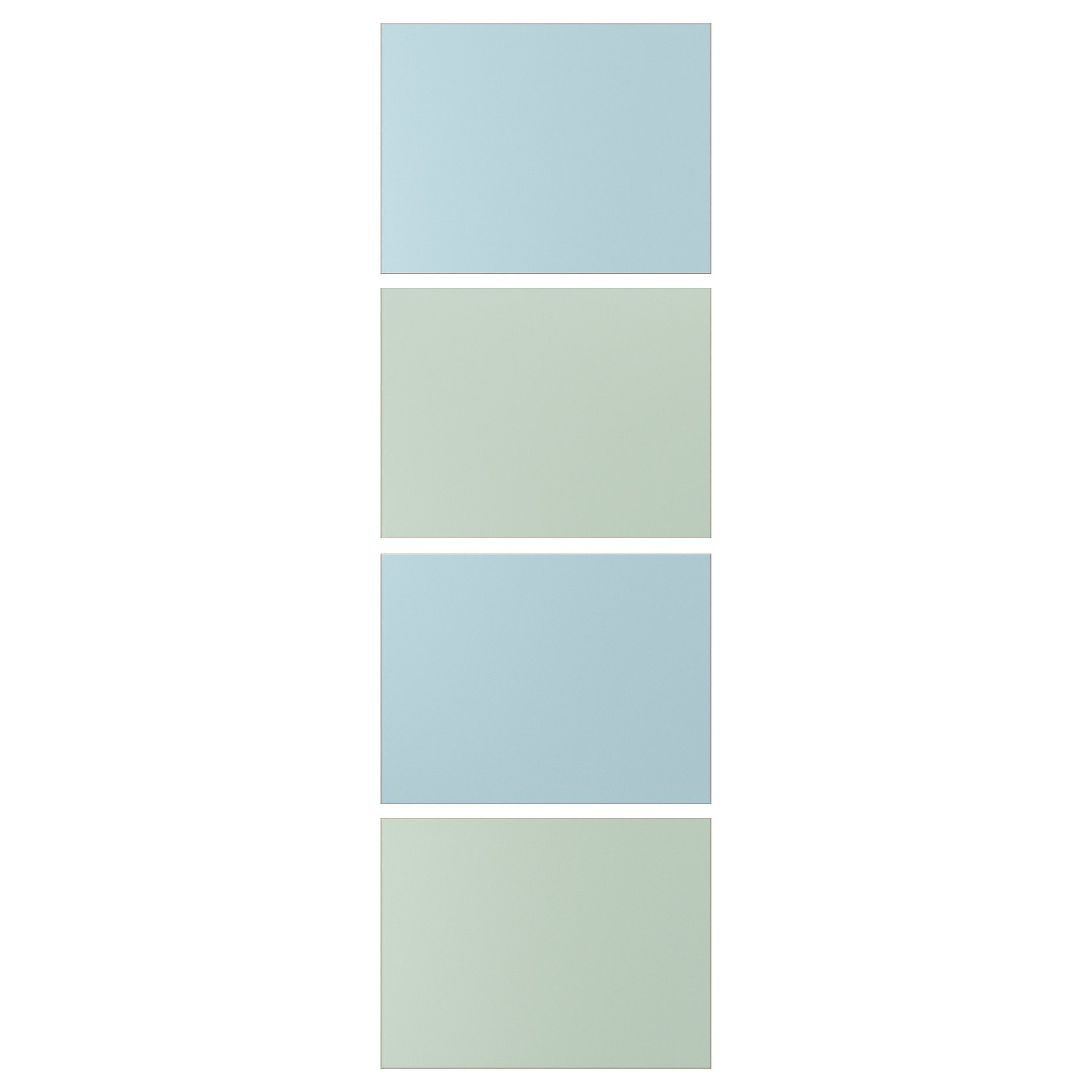 MEHAMN, 4 panels for sliding door frame, 75x236 cm, 505.755.71