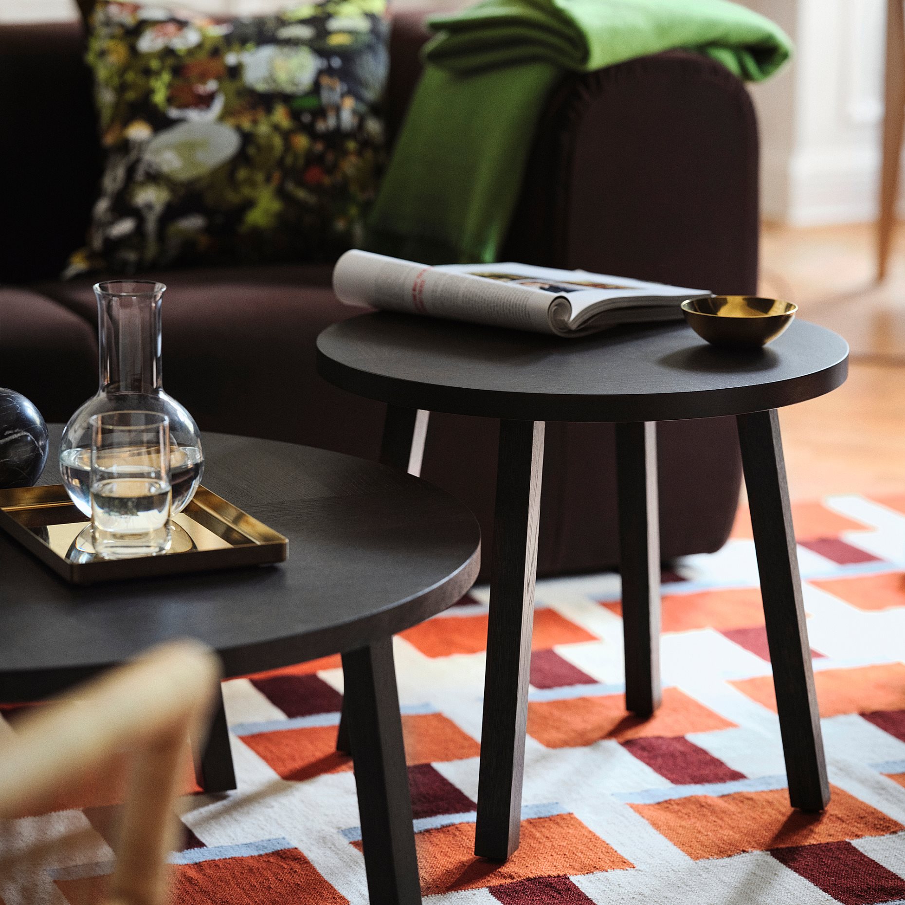 STOCKHOLM 2025, τραπέζι μέσης, 90 cm, 505.865.55