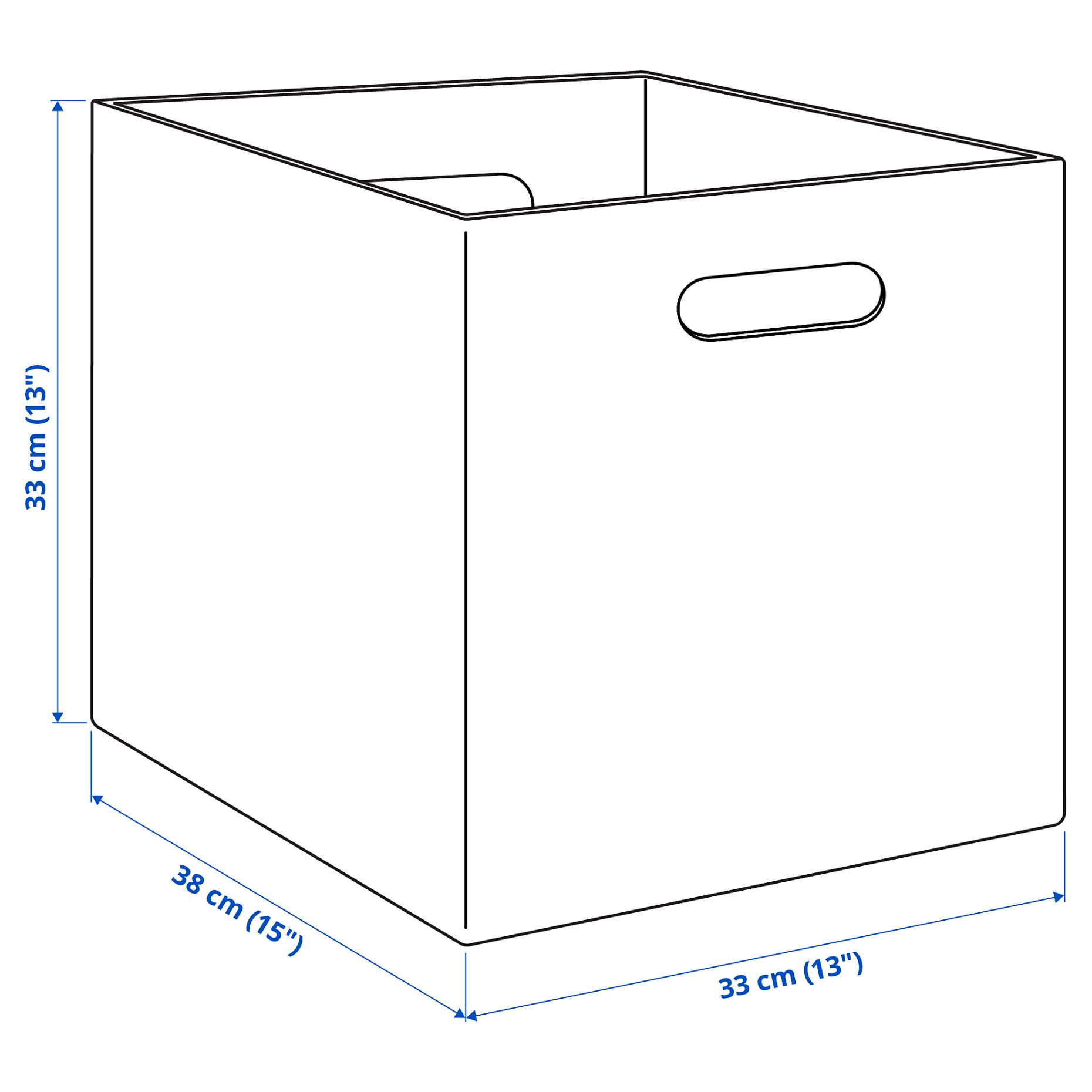 BLADDRA, box, 33x38x33 cm, 505.867.77
