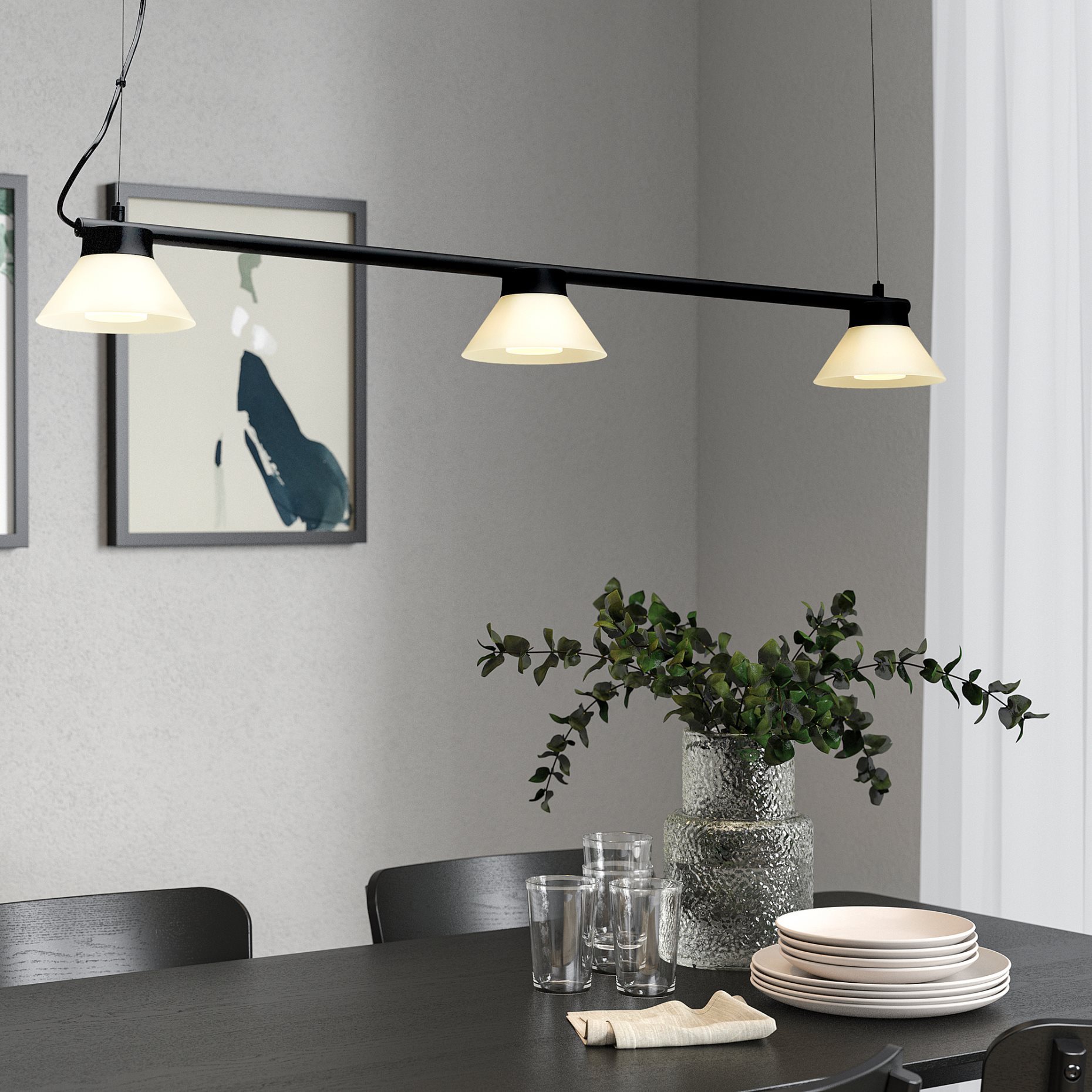 SAMBORD, pendant lamp with 3 lamps, 505.869.61