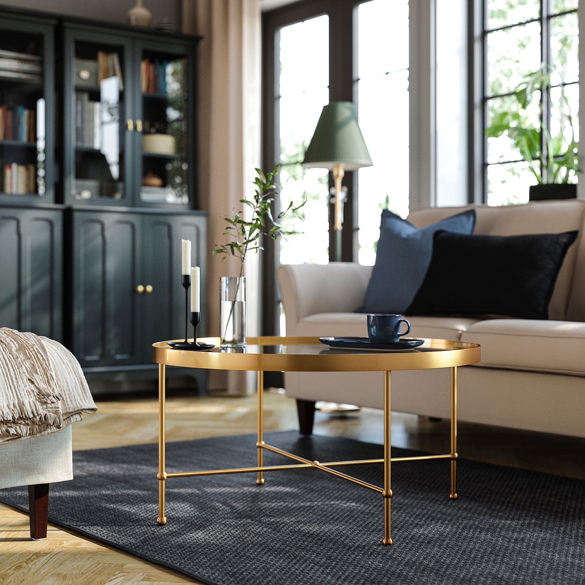 TORSJÖ, coffee table, 88 cm, 505.904.06