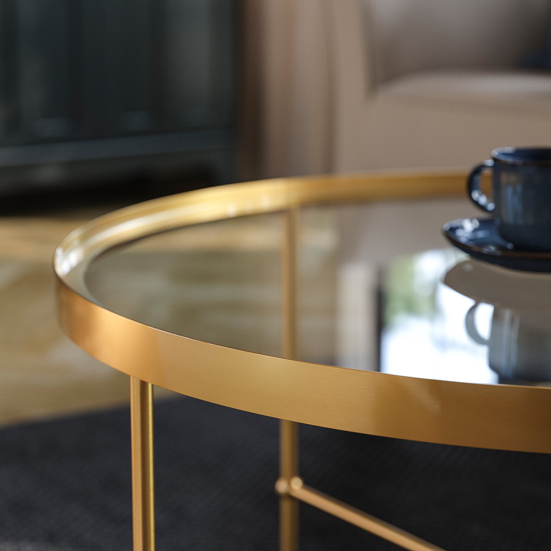 TORSJÖ, coffee table, 88 cm, 505.904.06