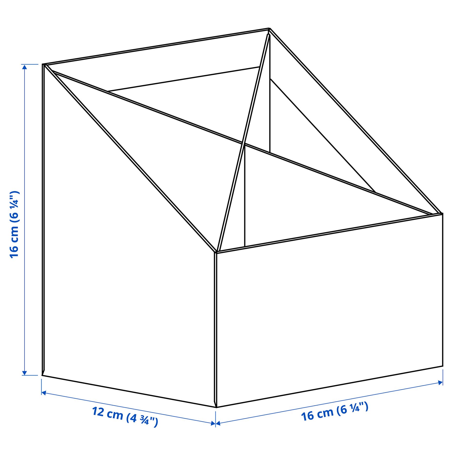 FJÄDERHARV, desk organiser, 16x16 cm, 505.968.99